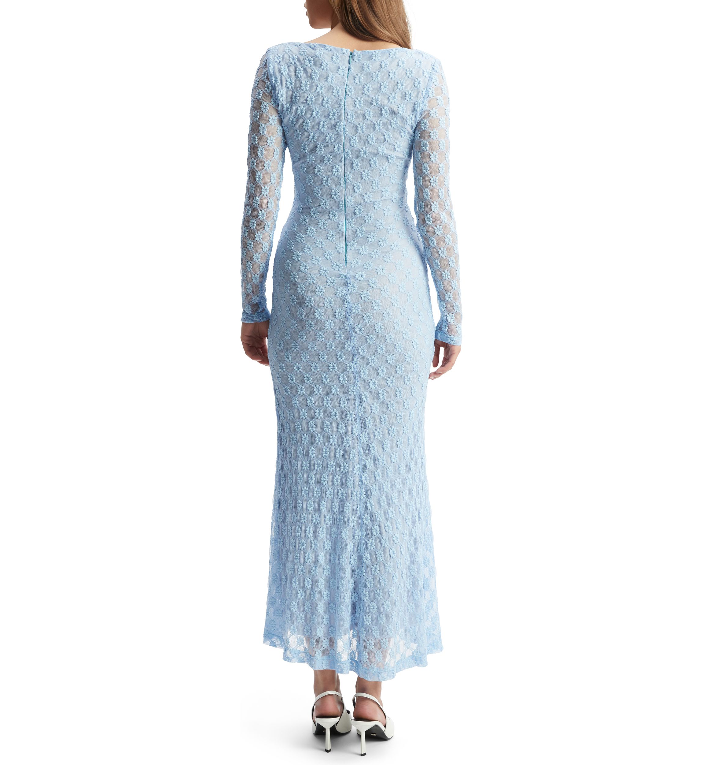Womens Adoni Lace Midi Dress