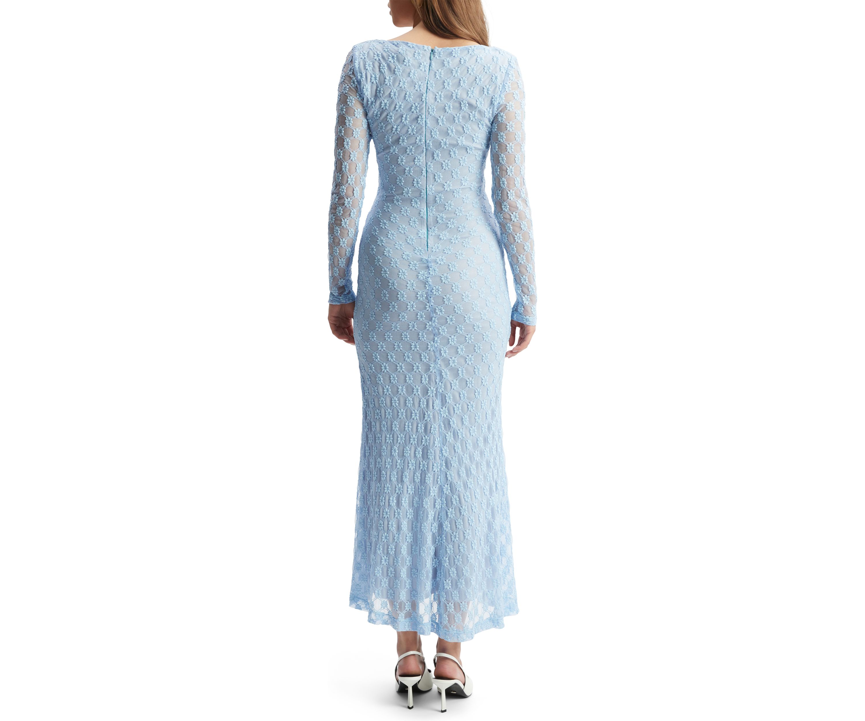 Womens Adoni Lace Midi Dress