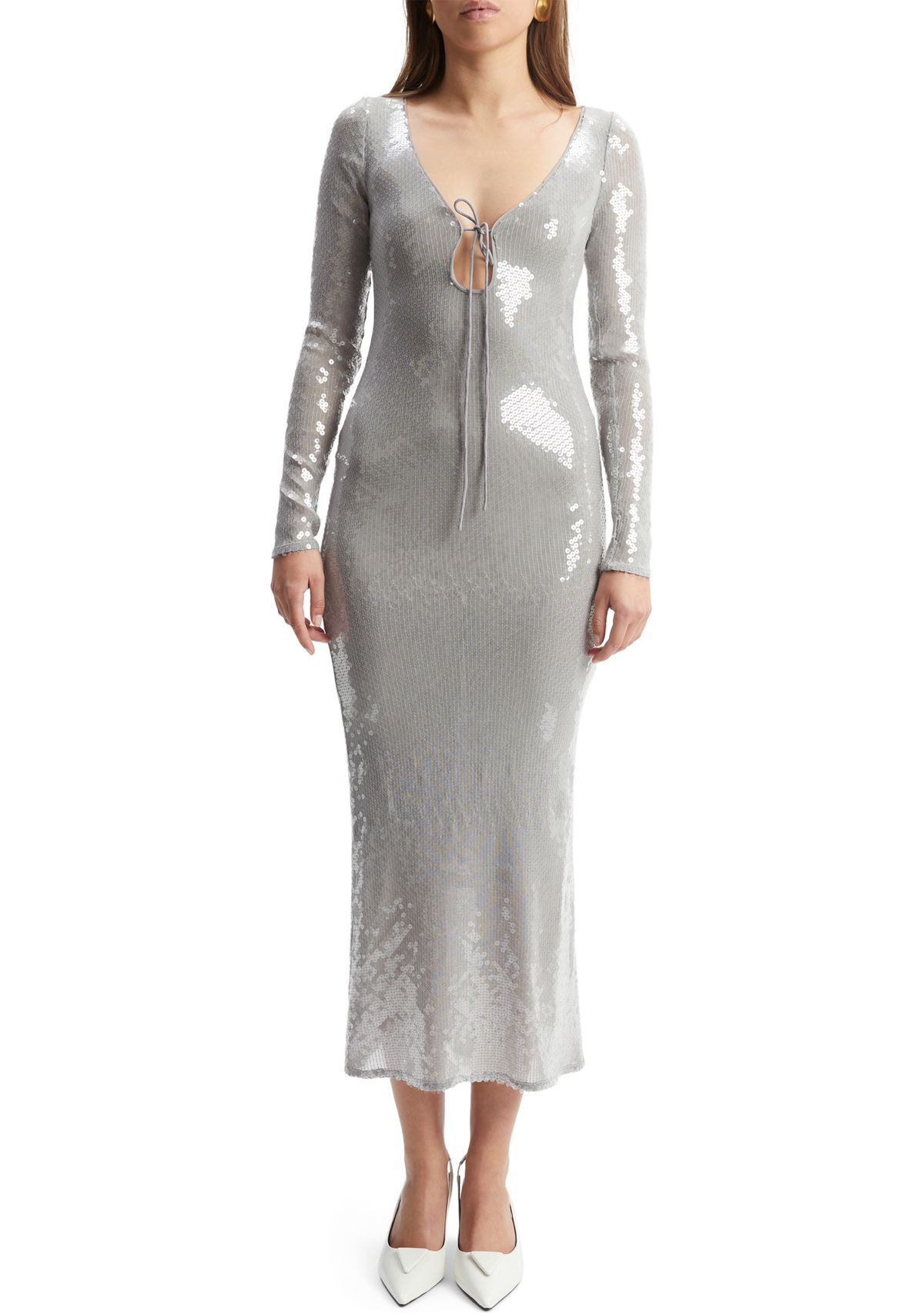 Verona Sequin Maxi Dress