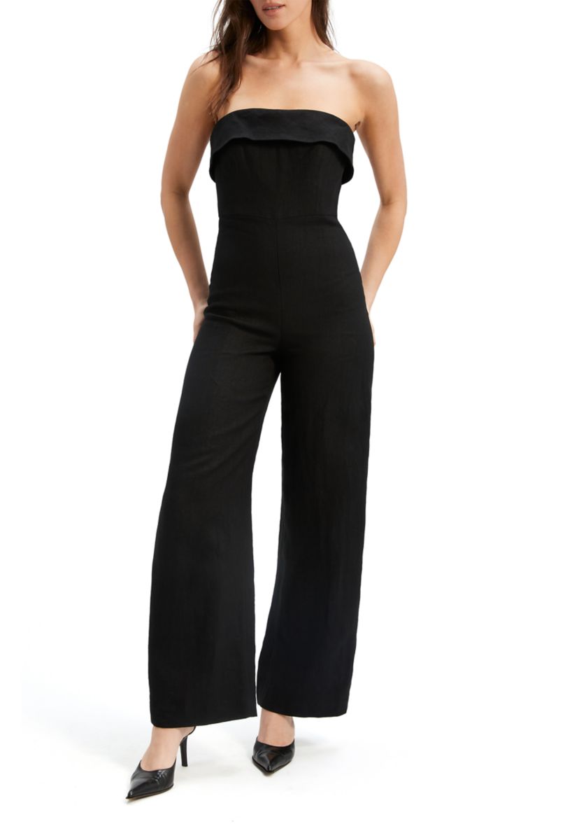 Womens Brigitta Linen Jumpsuit 