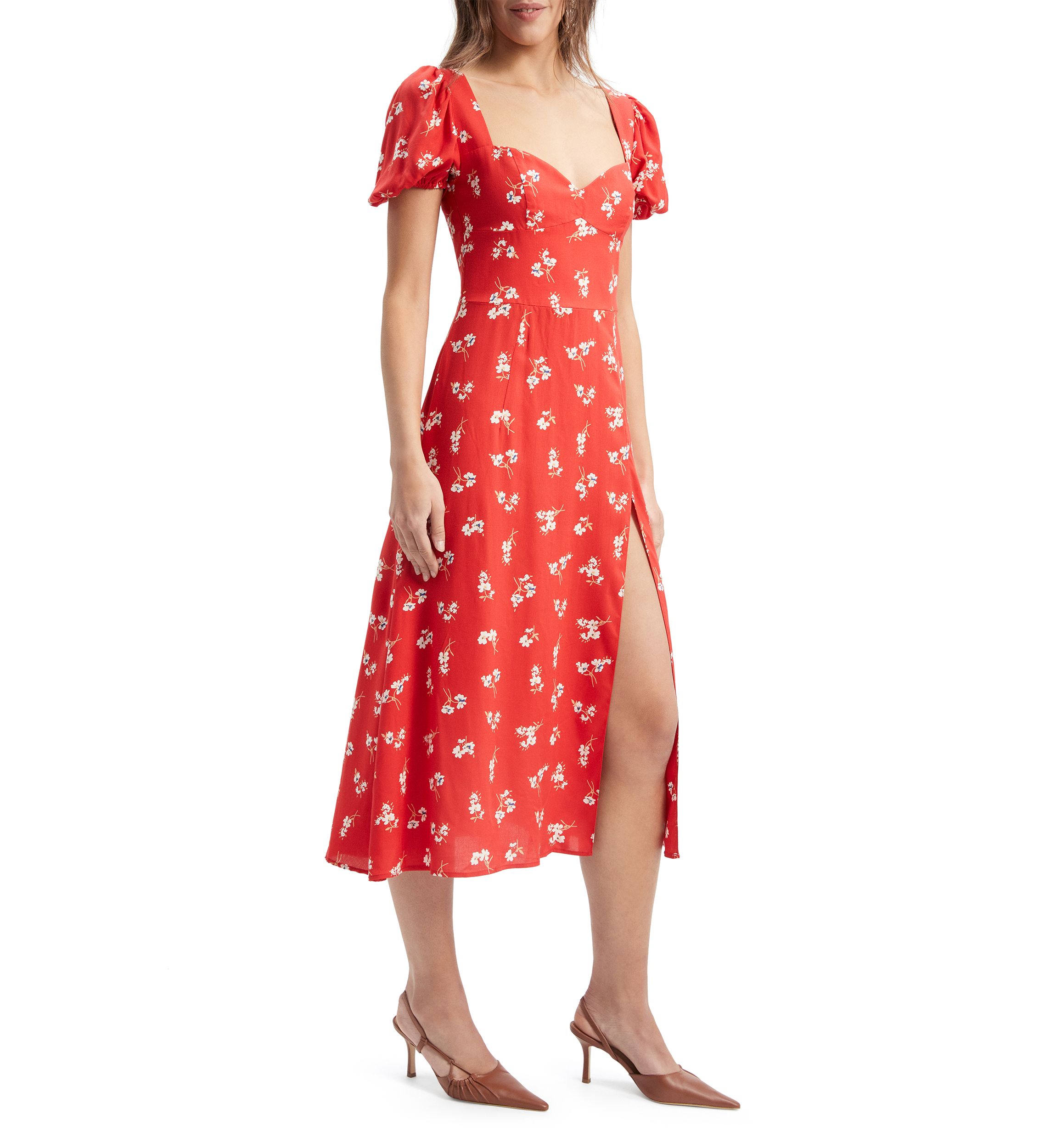 Womens Gillian Midi Dress