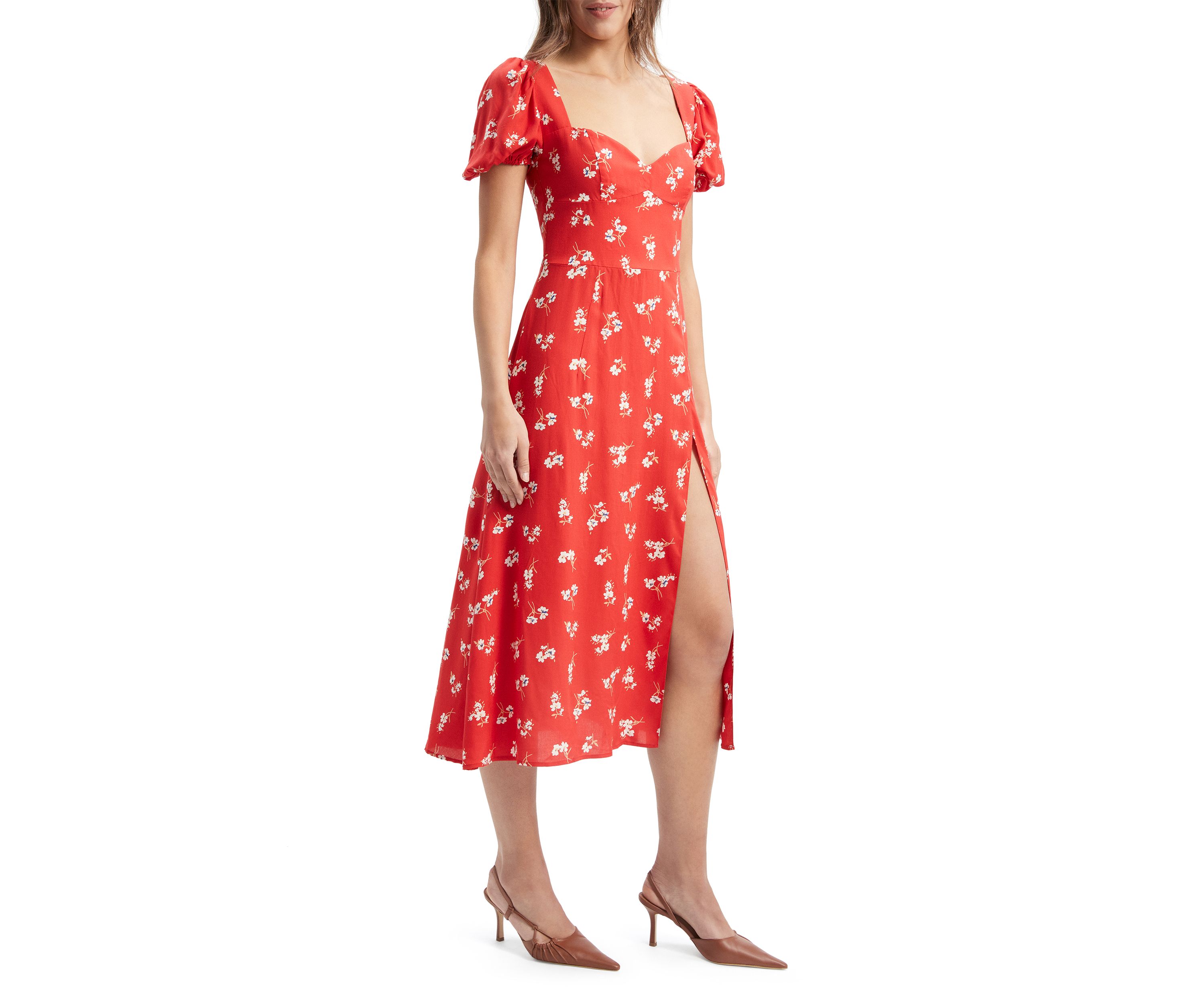 Womens Gillian Midi Dress