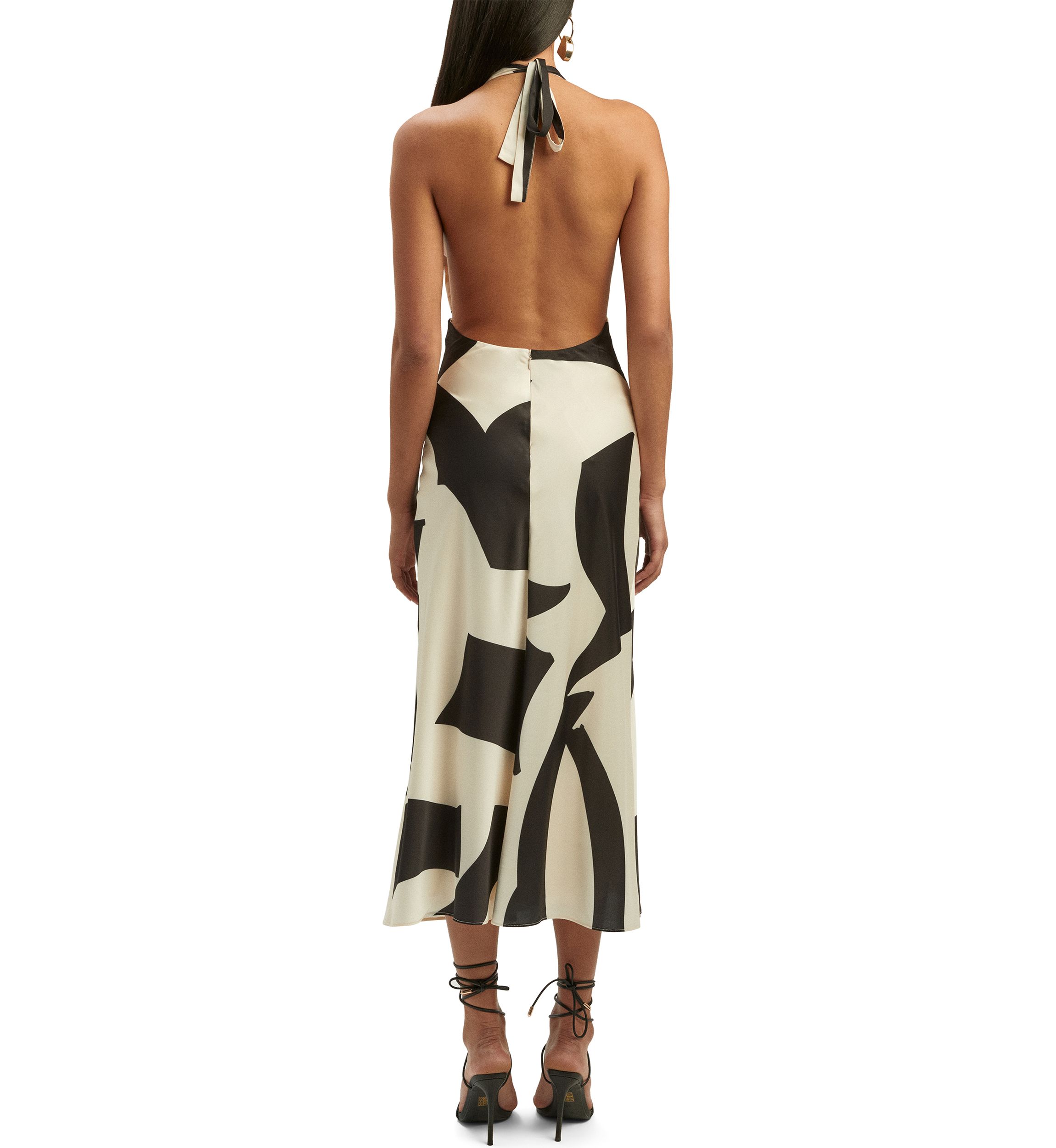 Womens Citron Midi Dress