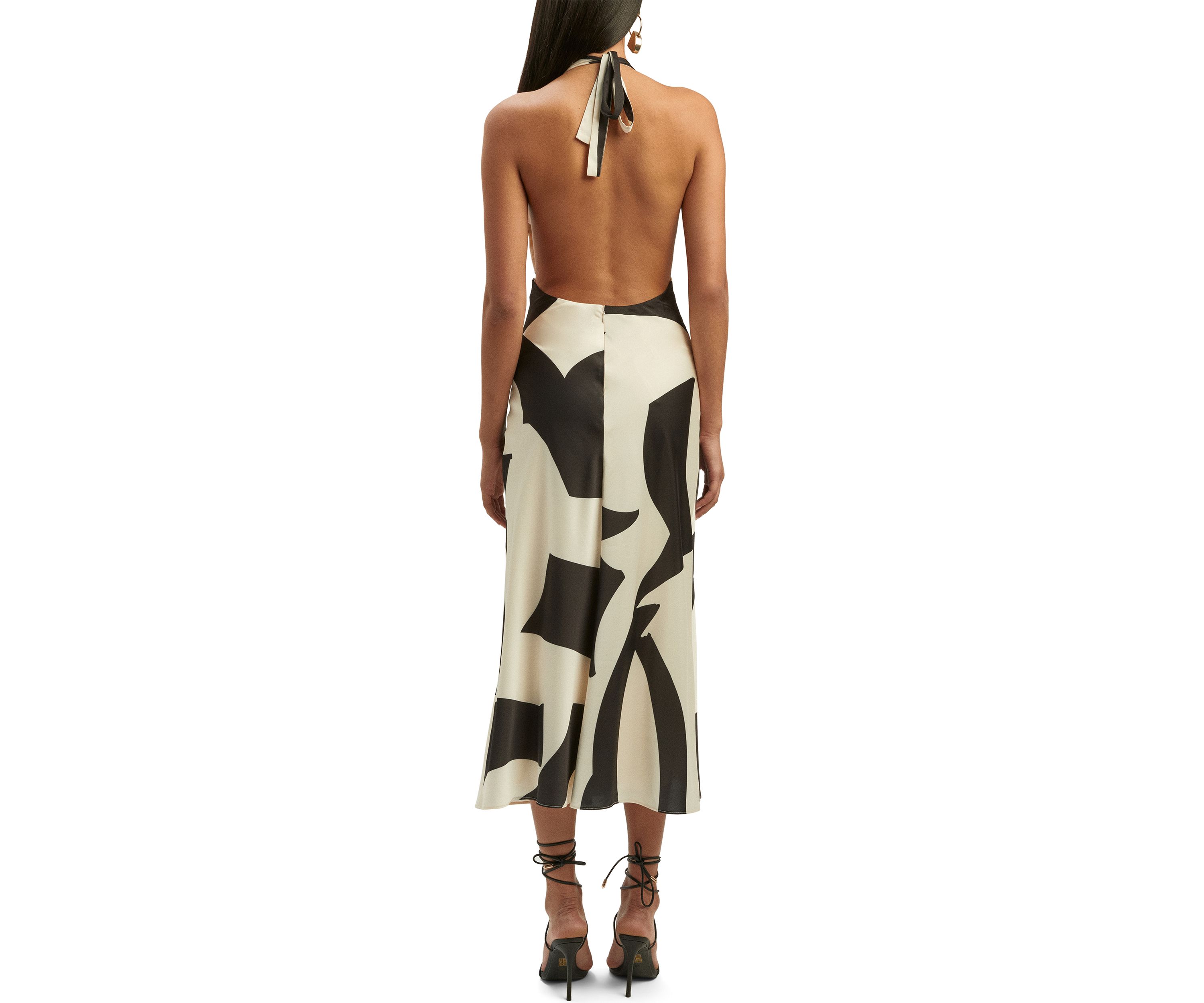 Womens Citron Midi Dress