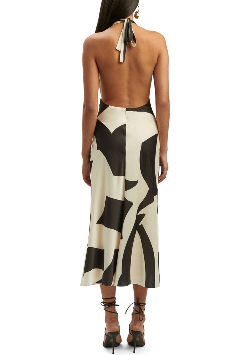 Womens Citron Midi Dress