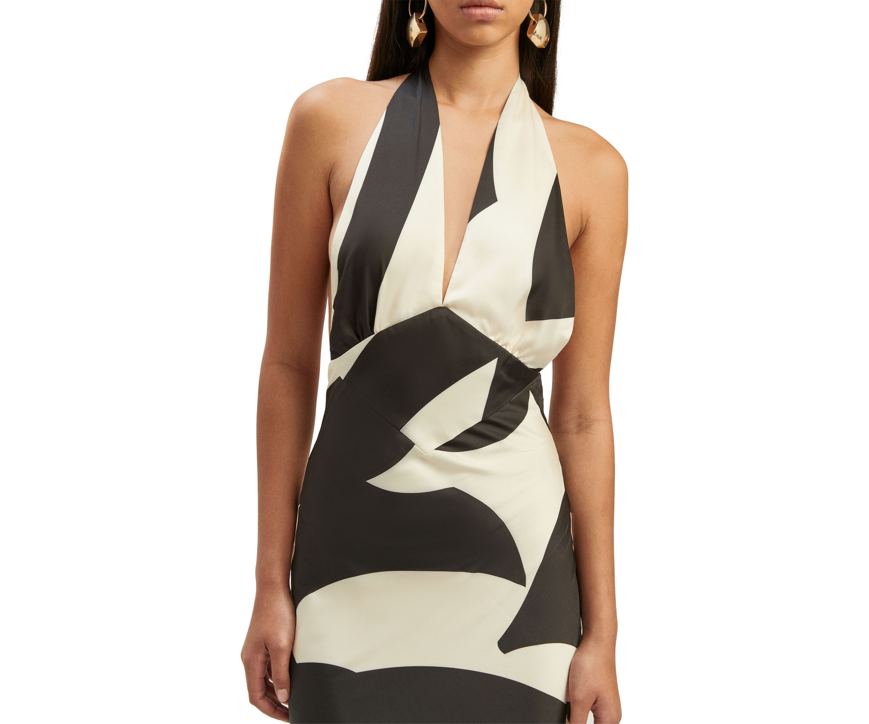 Womens Citron Midi Dress