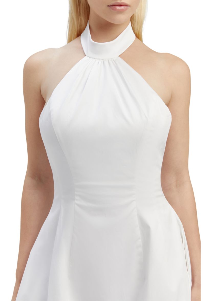Womens Genevieve Poplin Midi Dress