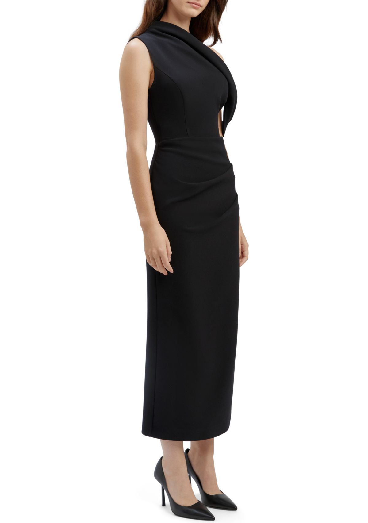 Womens Maeve Asymmetric Midi Dress