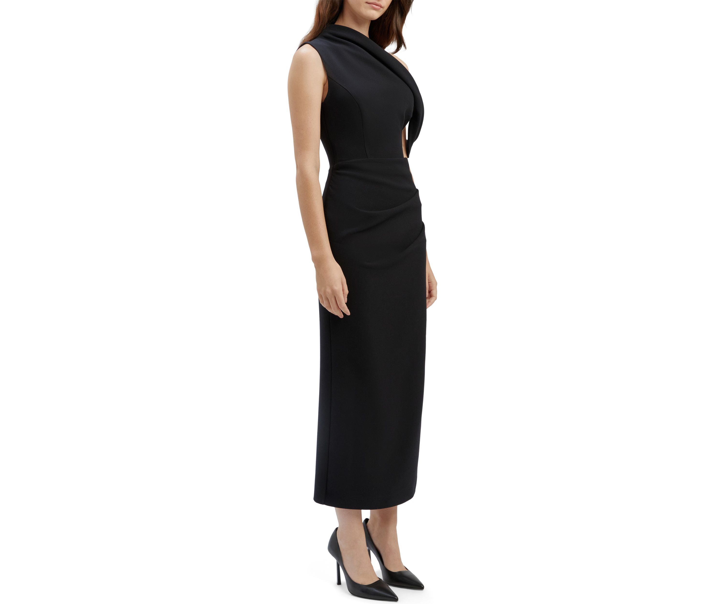 Womens Maeve Asymmetric Midi Dress