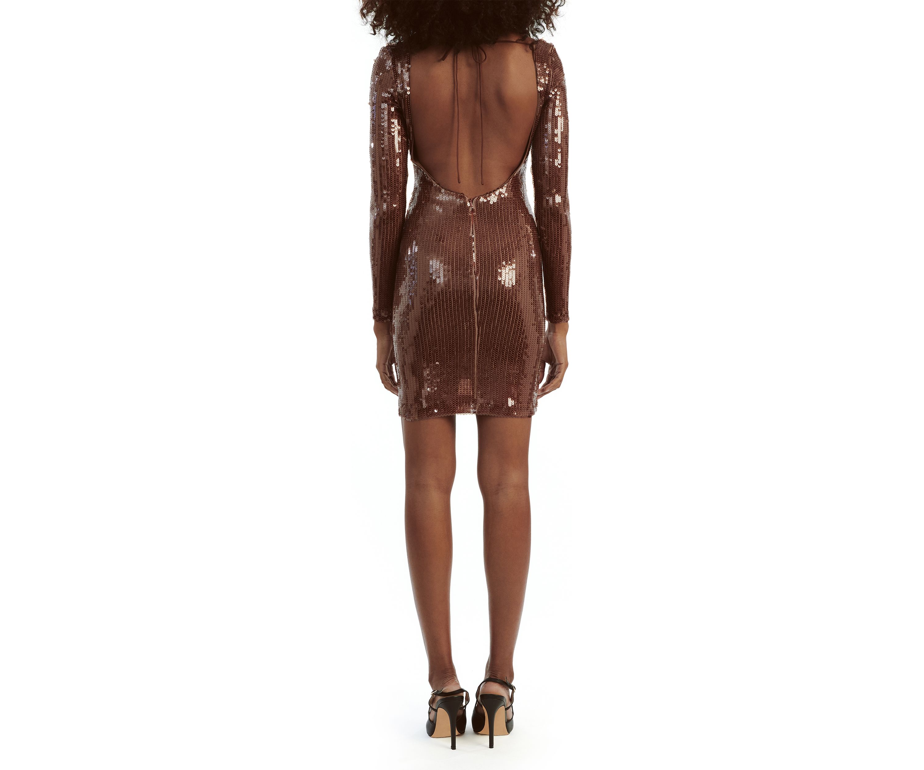 Womens Verona Sequin Mini Dress