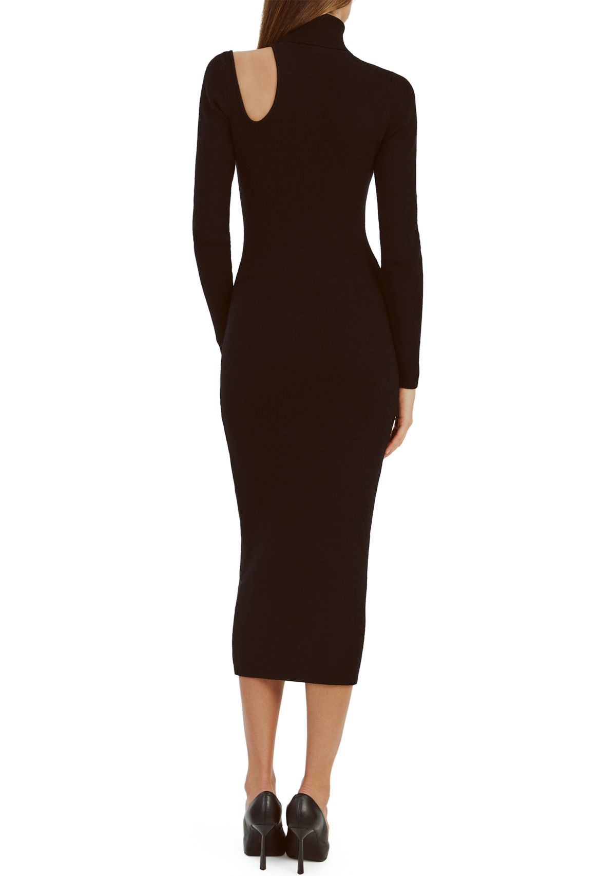 Womens Olesa Asymmetric Knit Dress