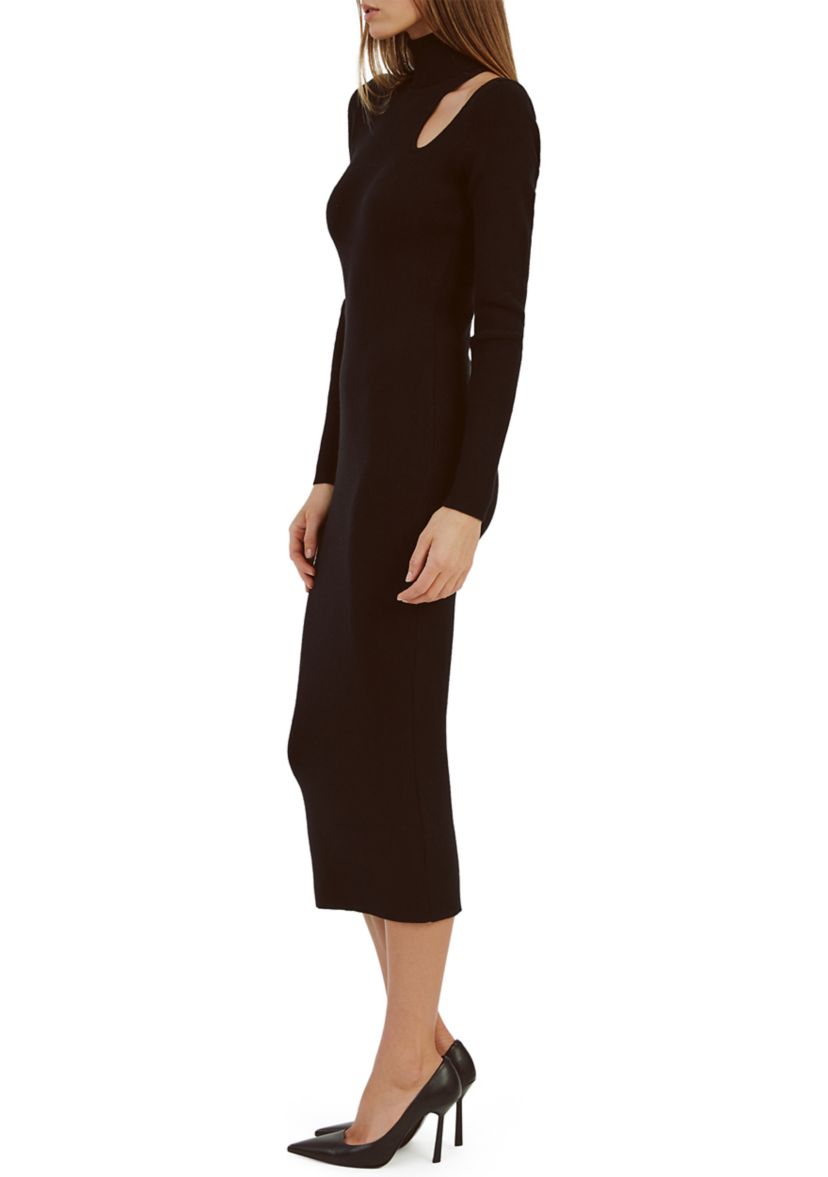 Womens Olesa Asymmetric Knit Dress
