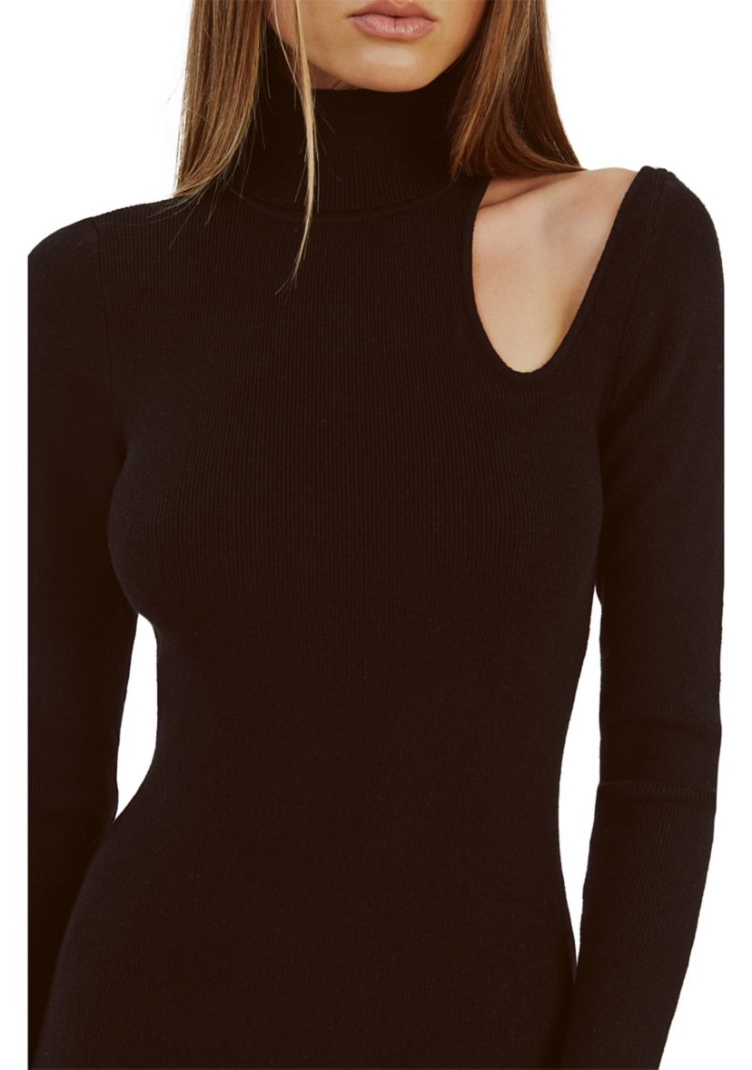 Womens Olesa Asymmetric Knit Dress