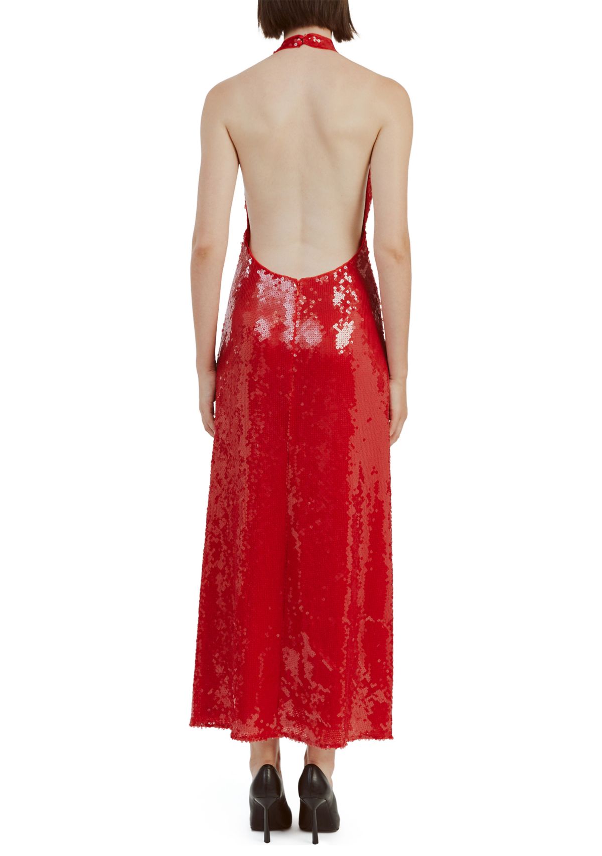 Womens Freja Sequin Midi Dress