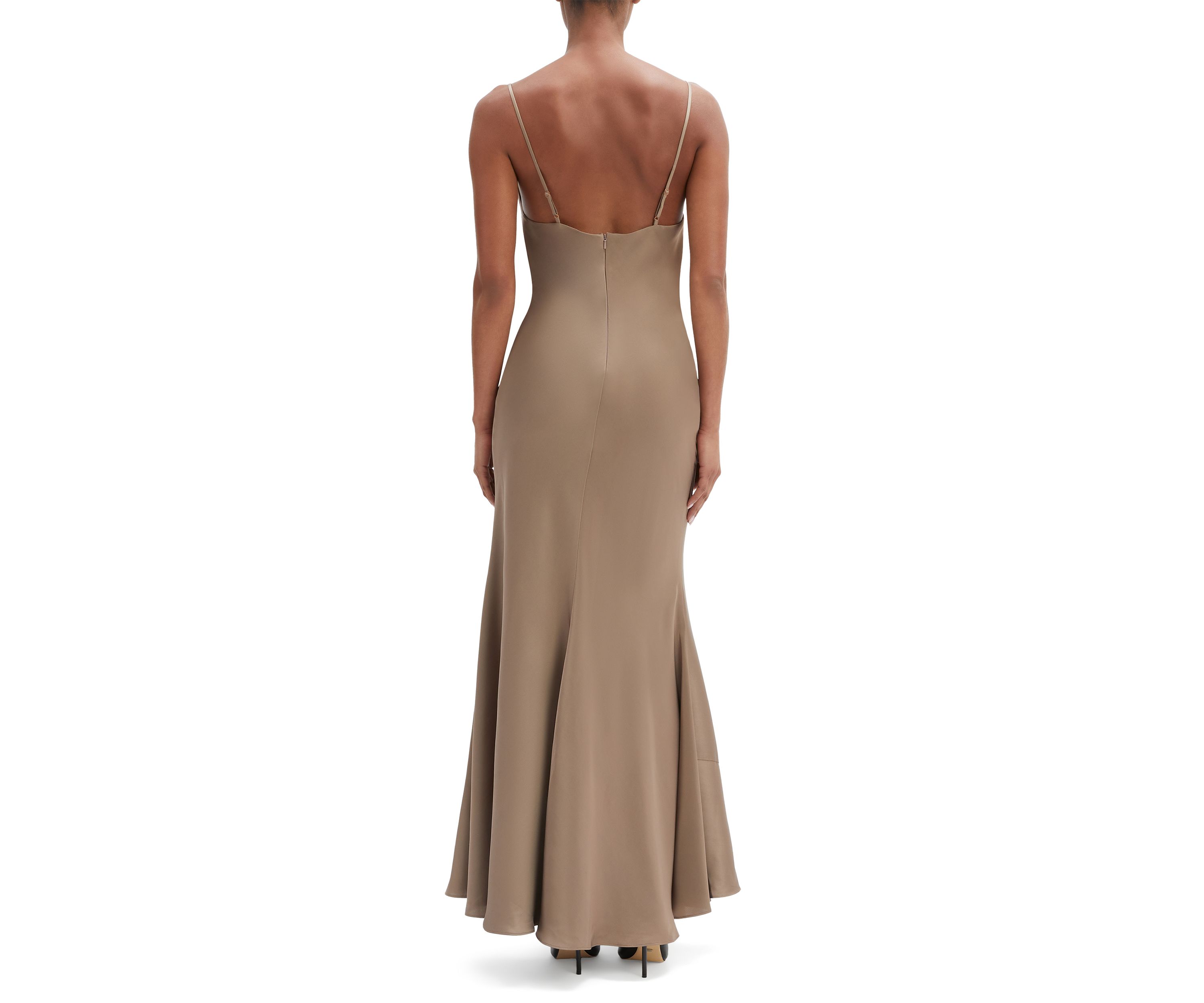 Womens Monroe Cowl Neck Maxi Dress