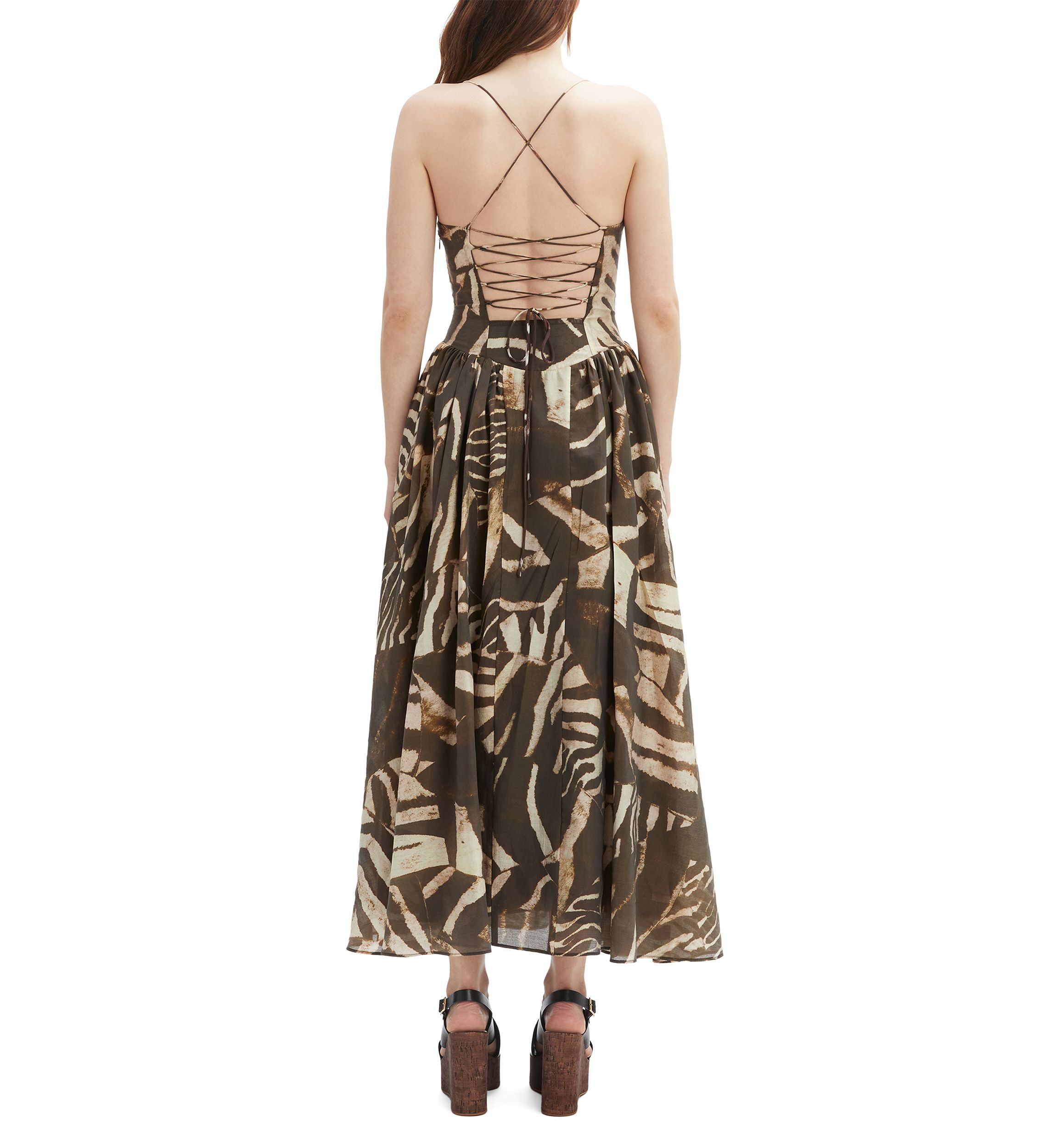 Womens Estie Printed Maxi Dress