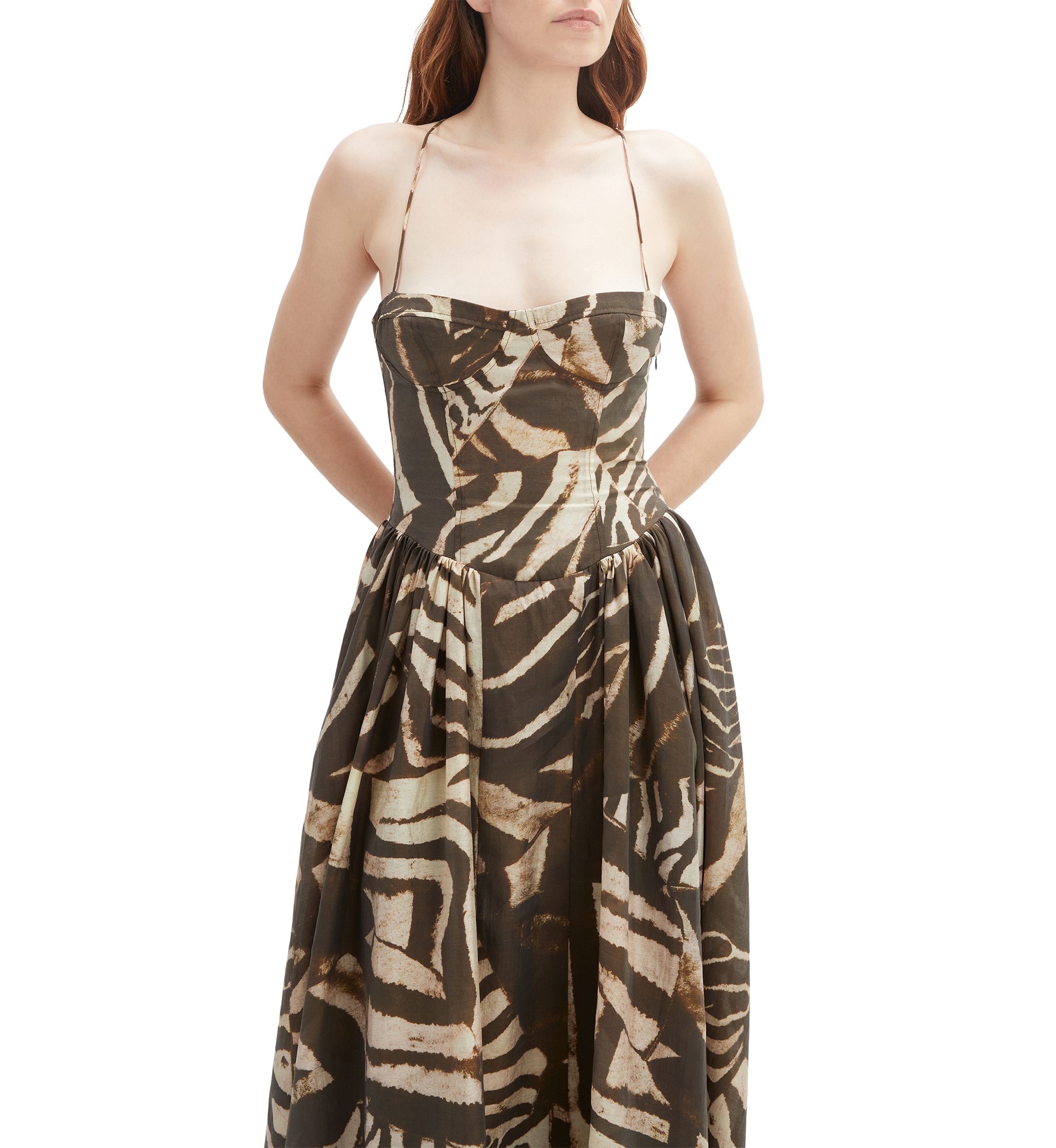 Womens Estie Printed Maxi Dress