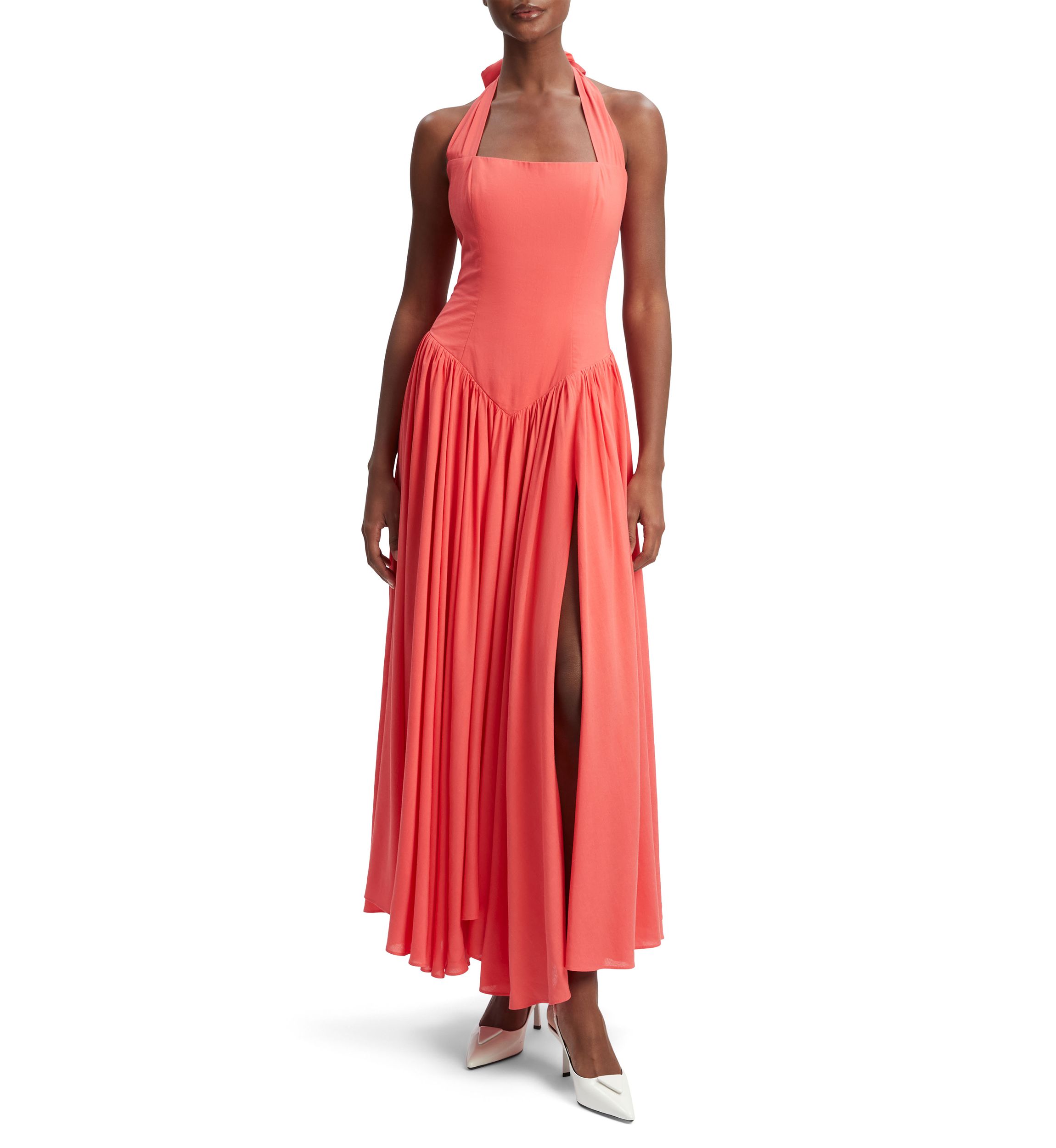 Womens Marabella Halter Maxi Dress