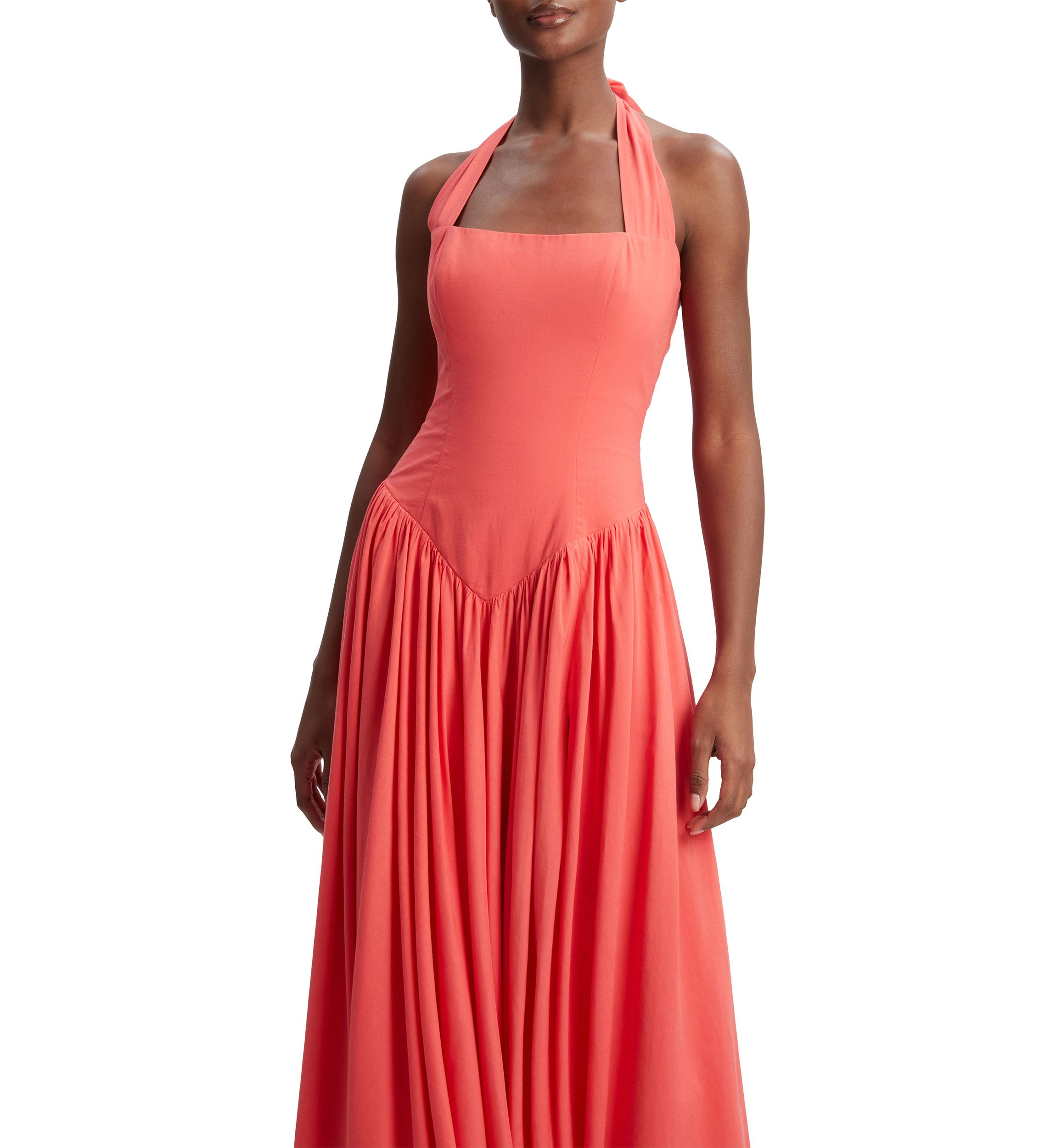 Womens Marabella Halter Maxi Dress