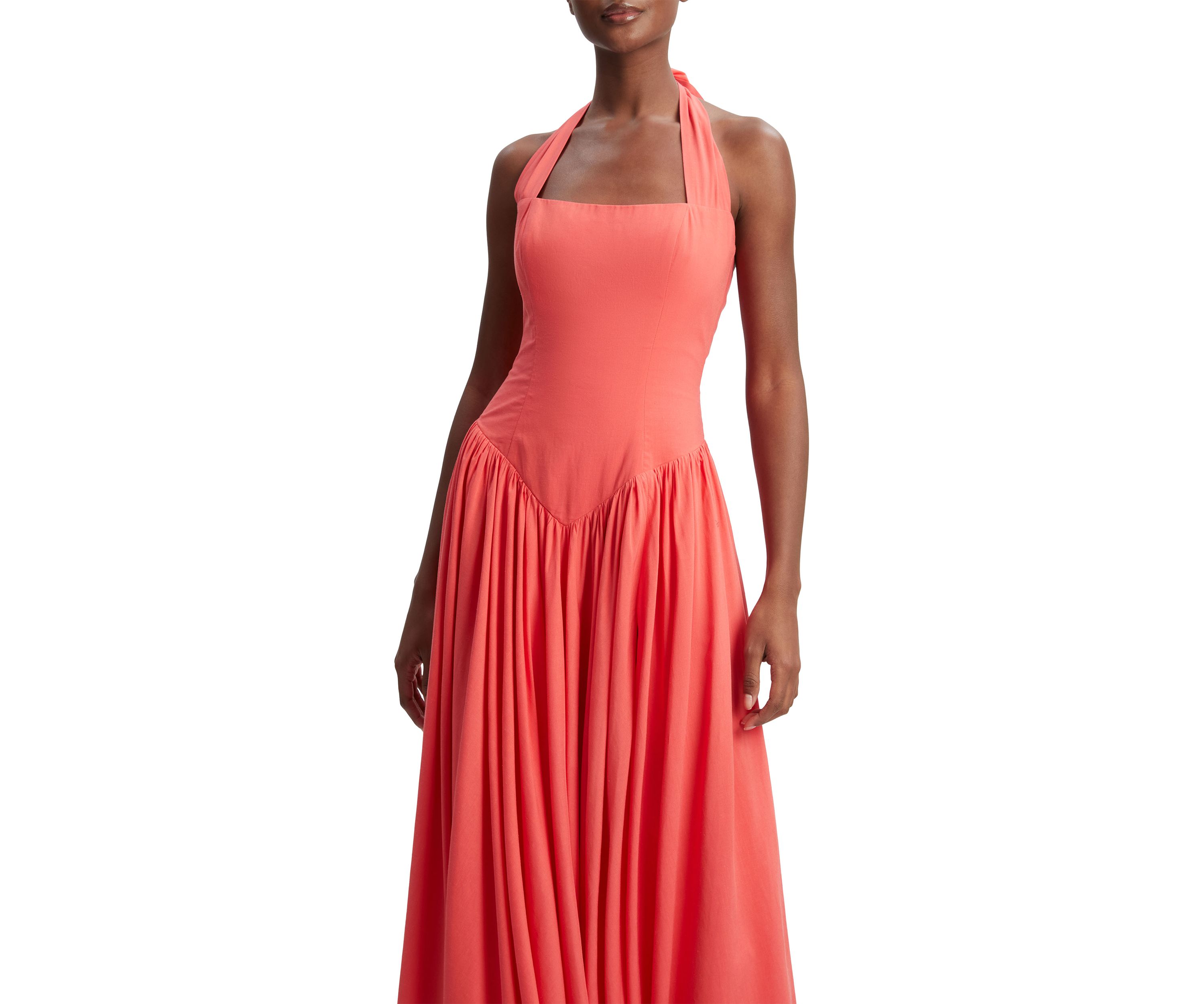 Womens Marabella Halter Maxi Dress
