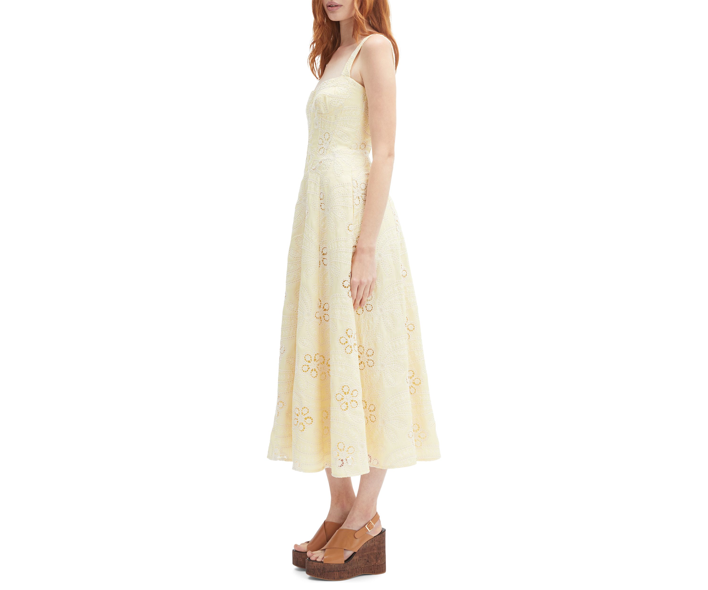 Lilah Corset Midi Dress