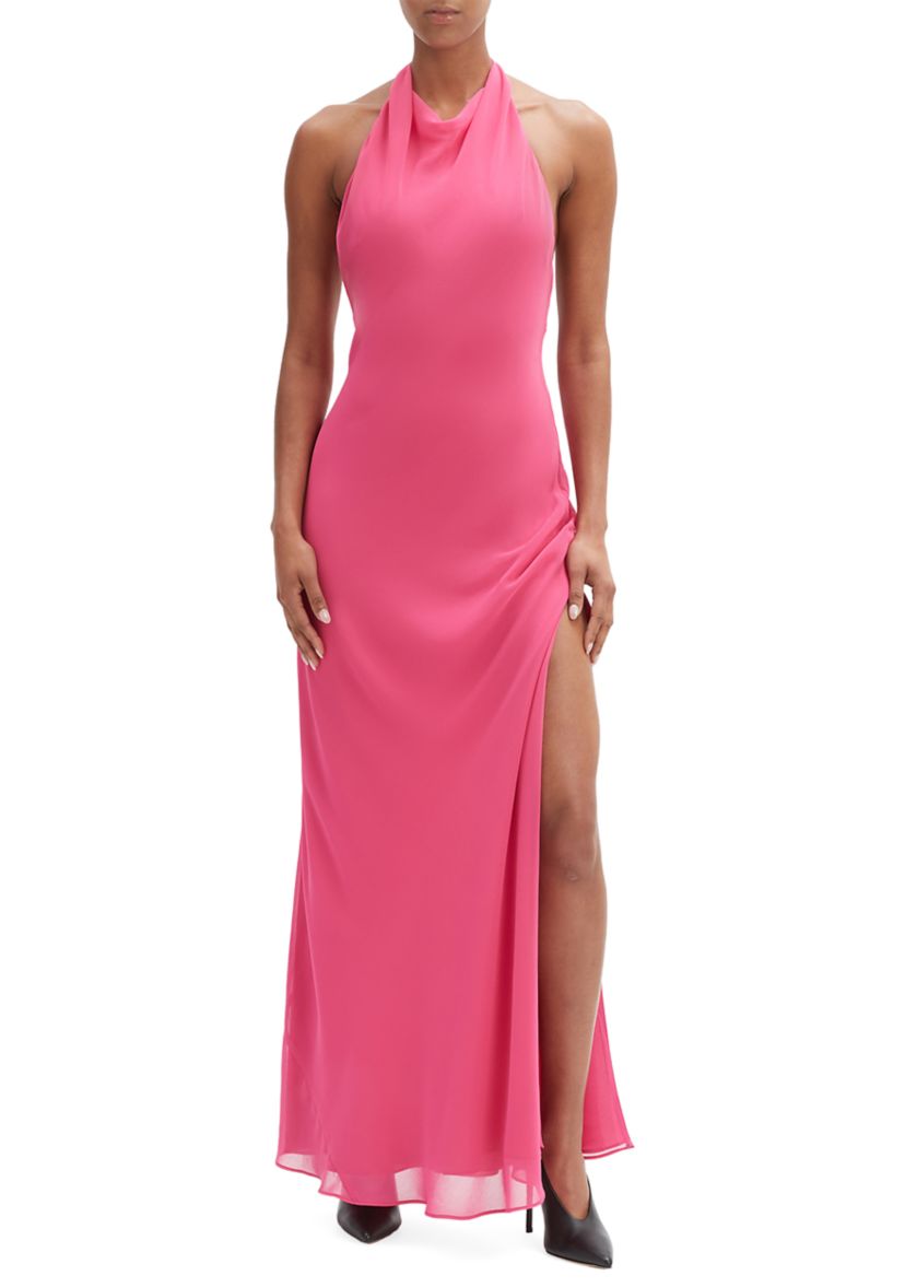  Womens Similina Halter Maxi Dress