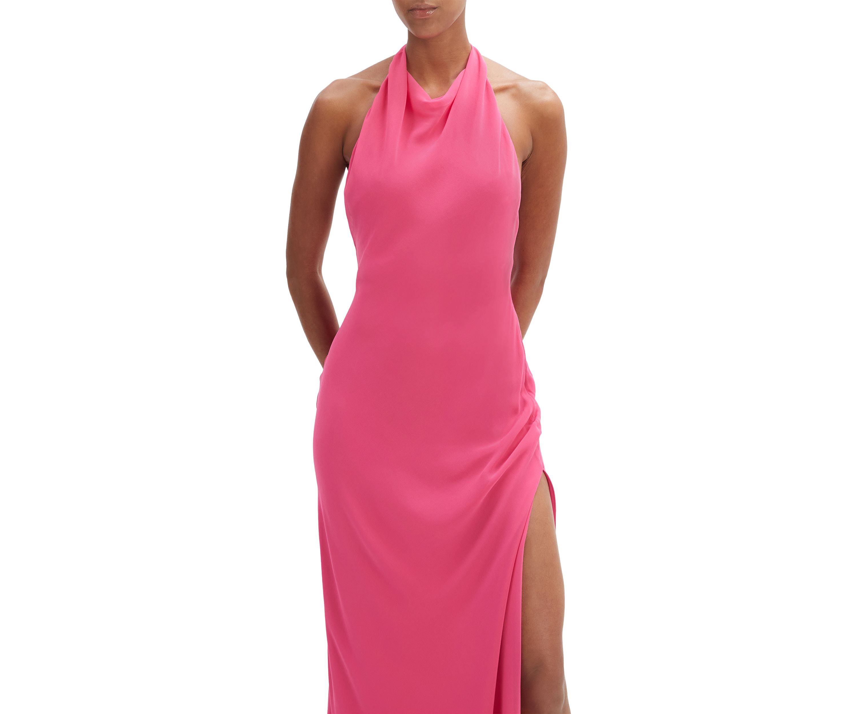  Womens Similina Halter Maxi Dress
