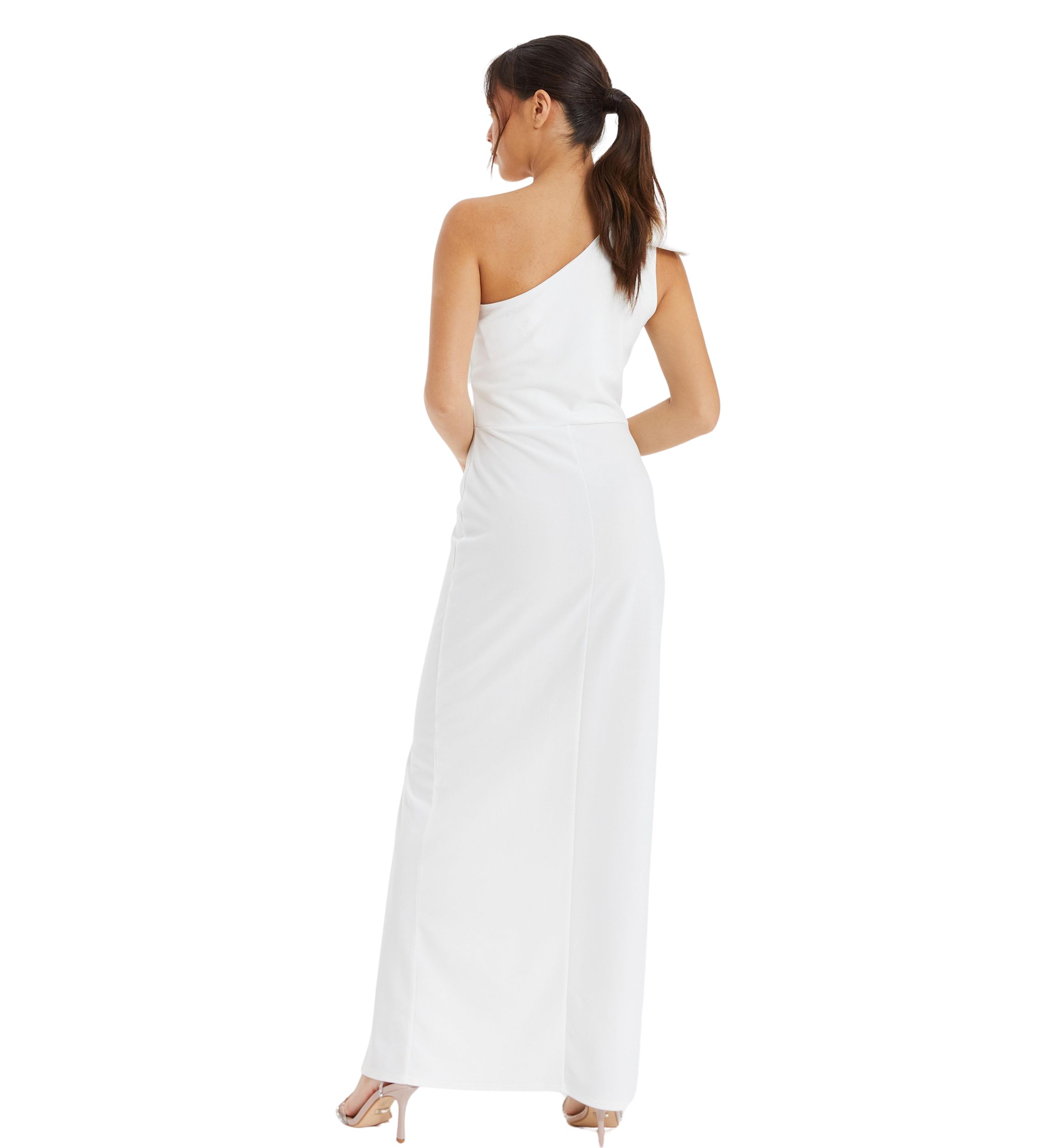 Womens Sleeveless Solid Maxi Dress