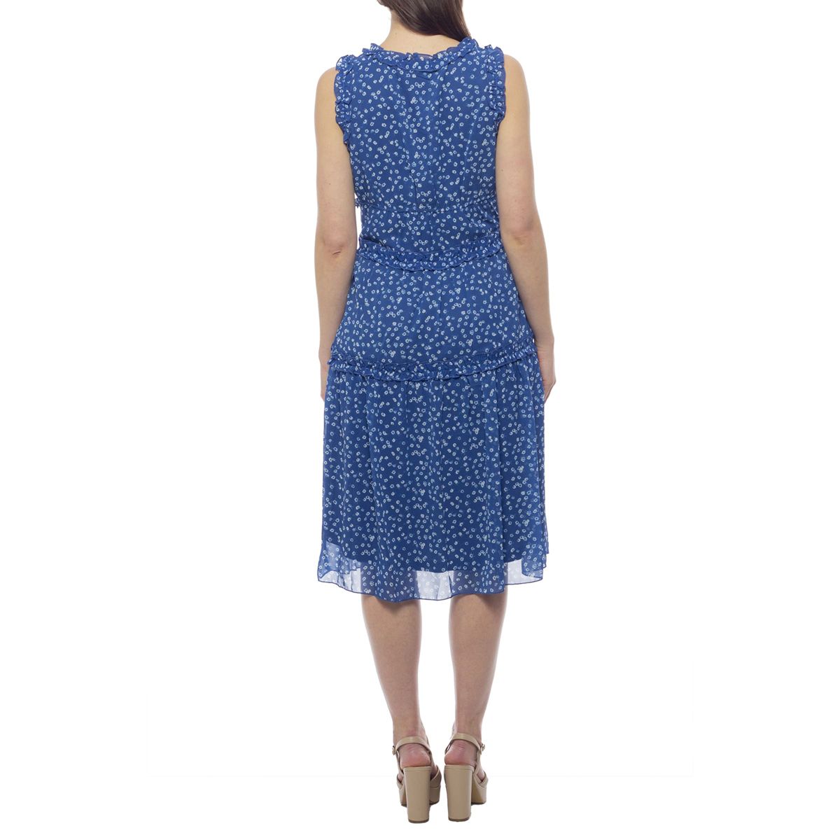 Sleeveless Ruffle Dress