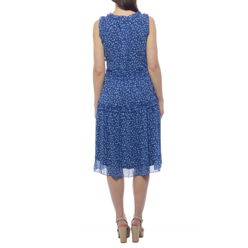 Sleeveless Ruffle Dress