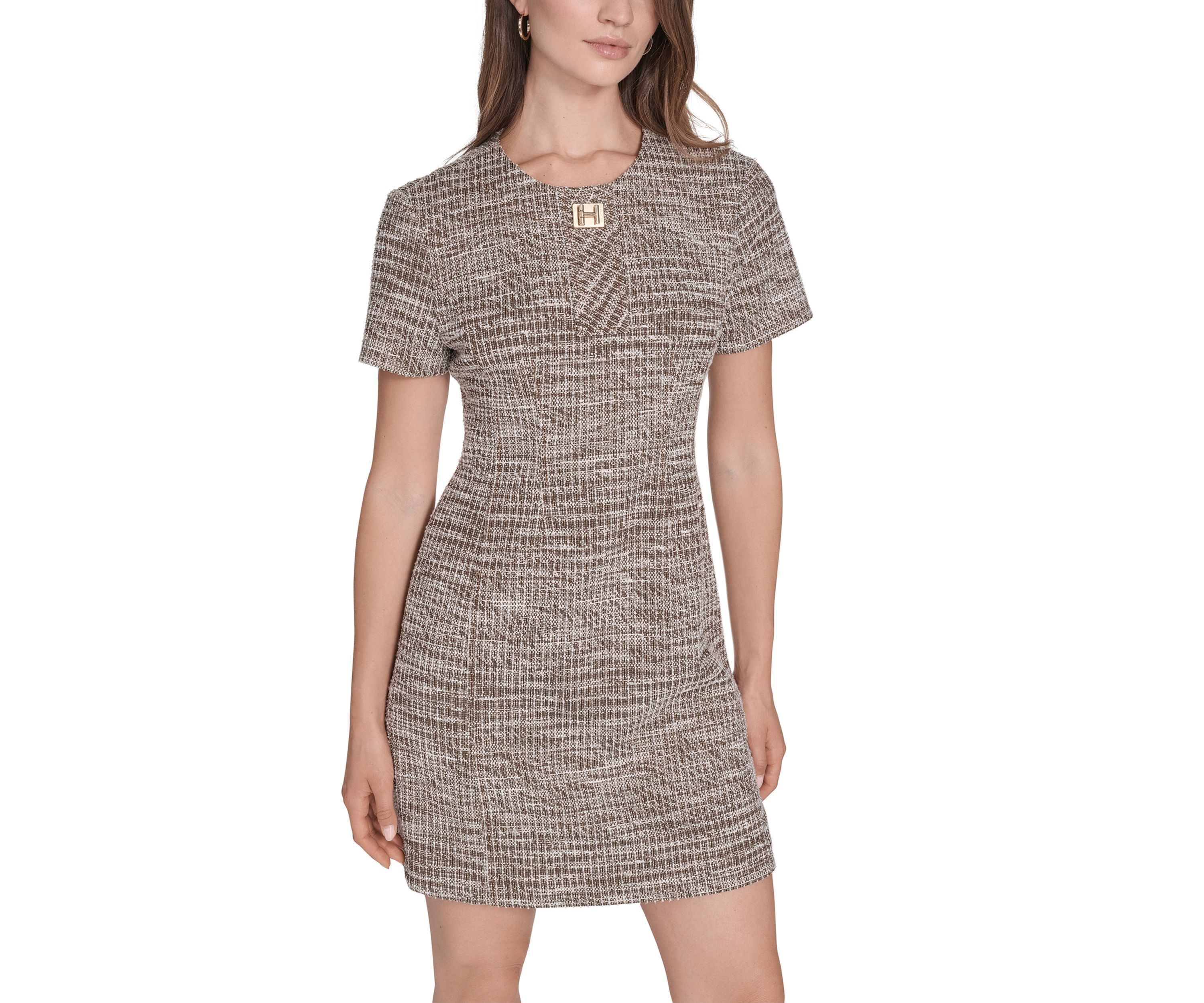 Womens Short Sleeve T-Shirt Dress