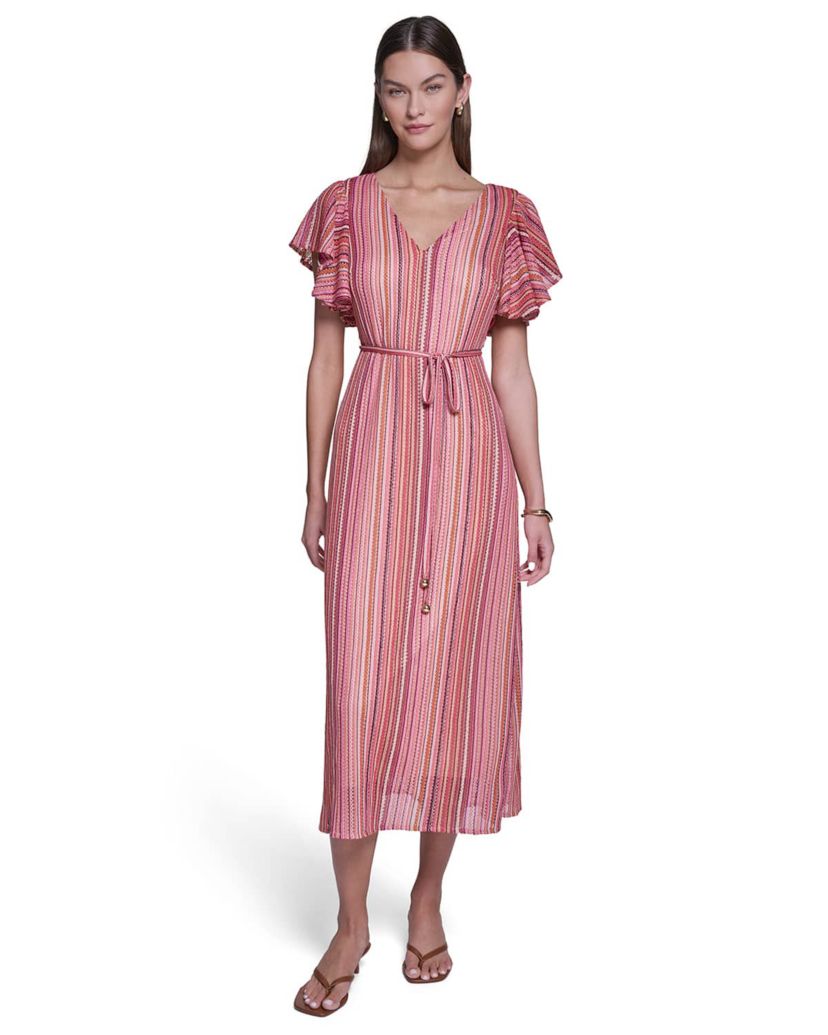 pink halston dress Halston Heritage