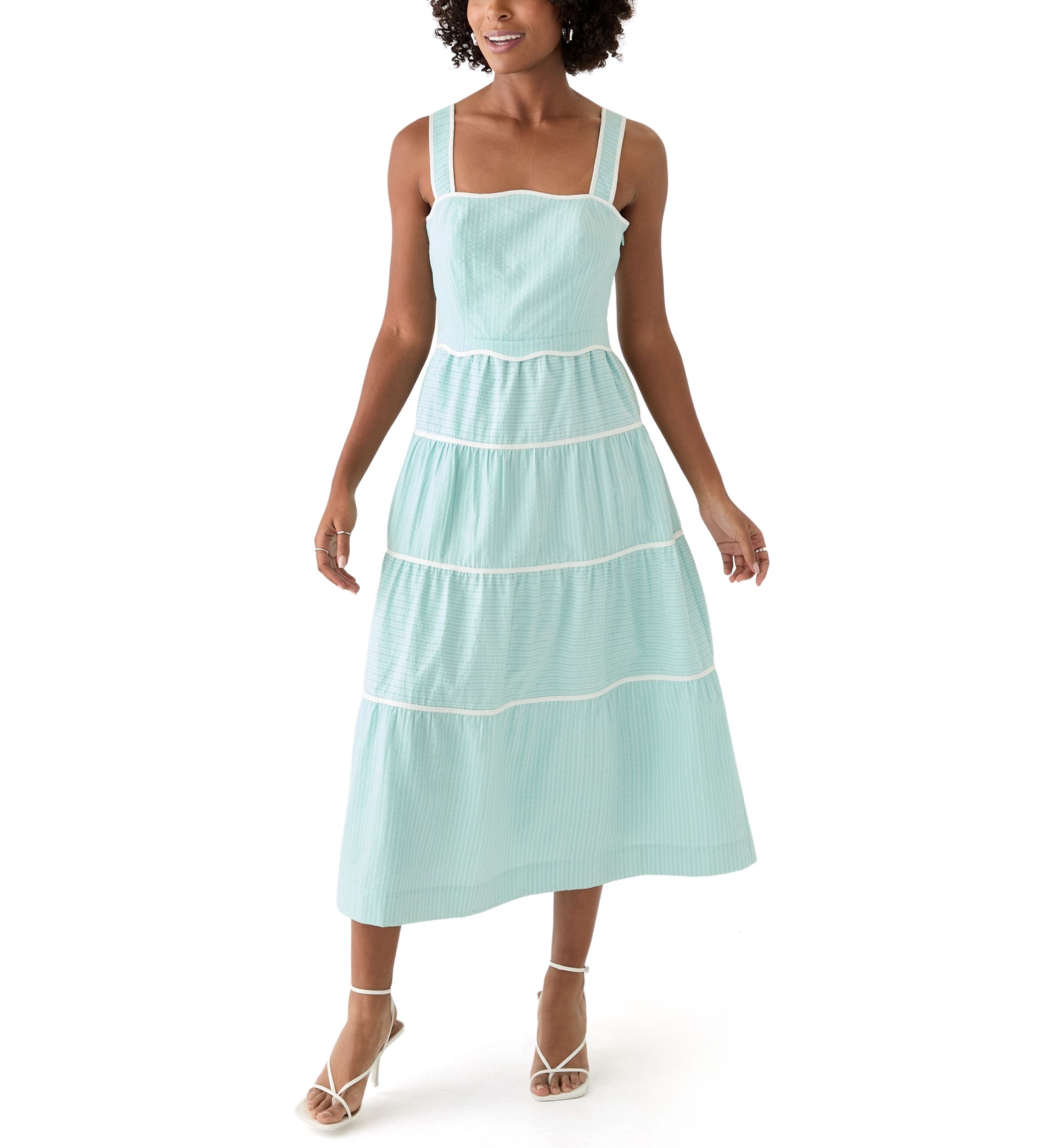 adelyn rae blue dress Adelyn Rae Reese Printed Mini Dress YELLOWBLUE / L main image 1