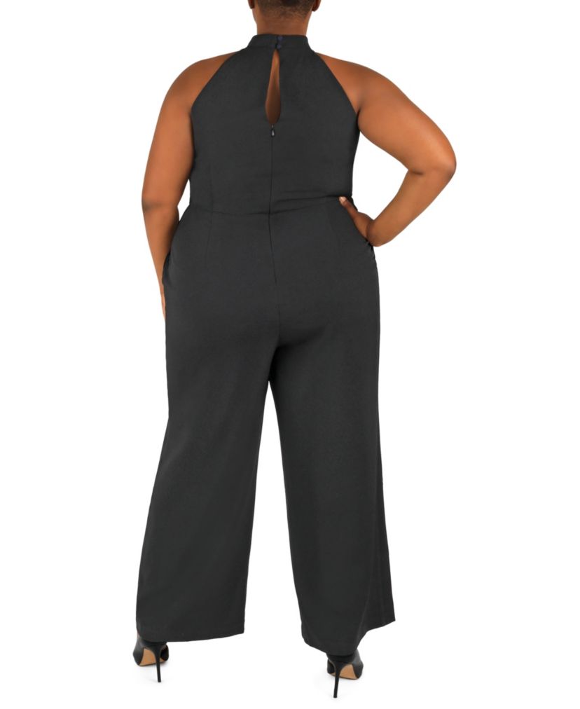 HALTER KNOT JUMPSUIT