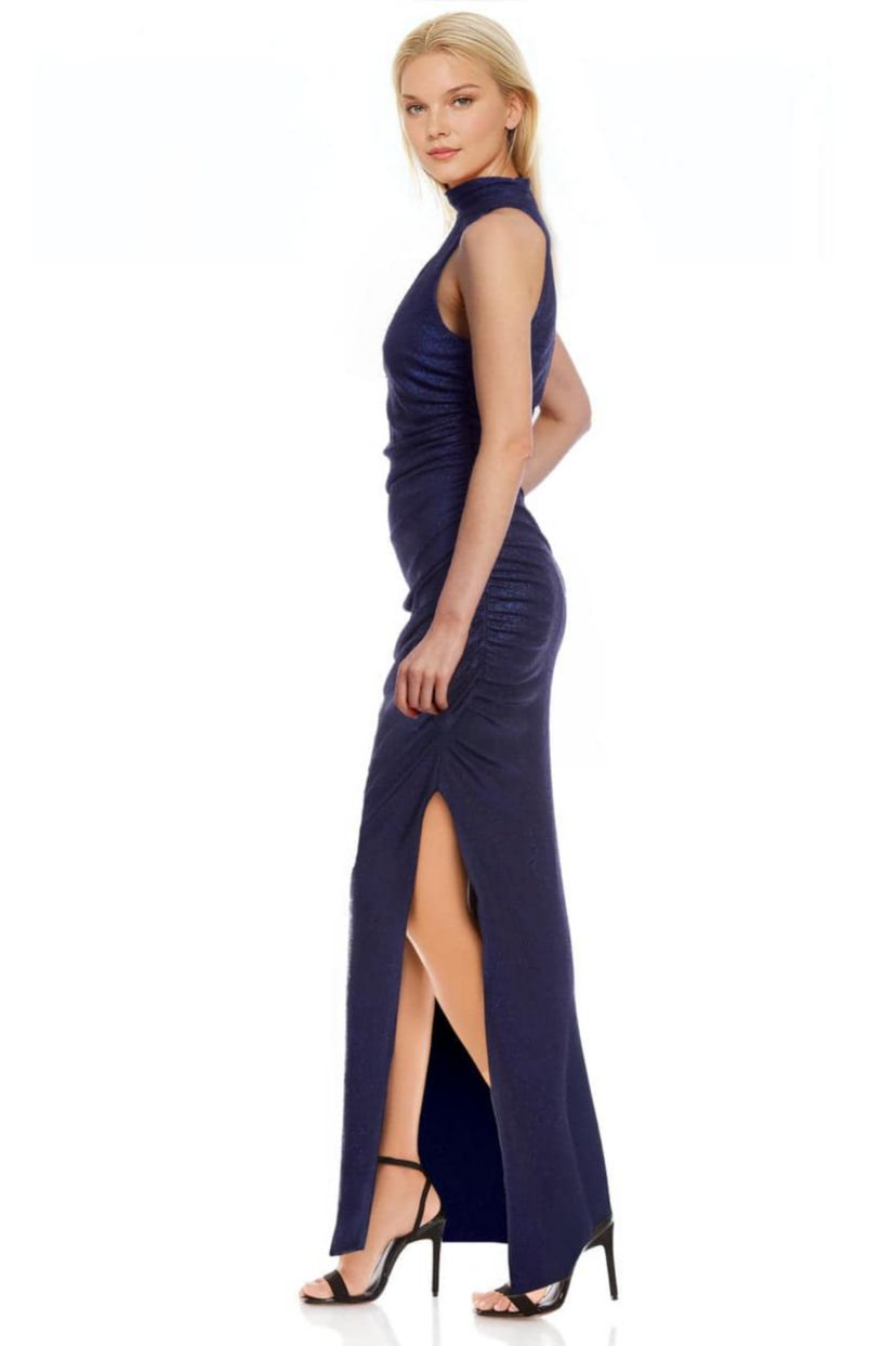 Brynn High Neck Sleeveless Gown