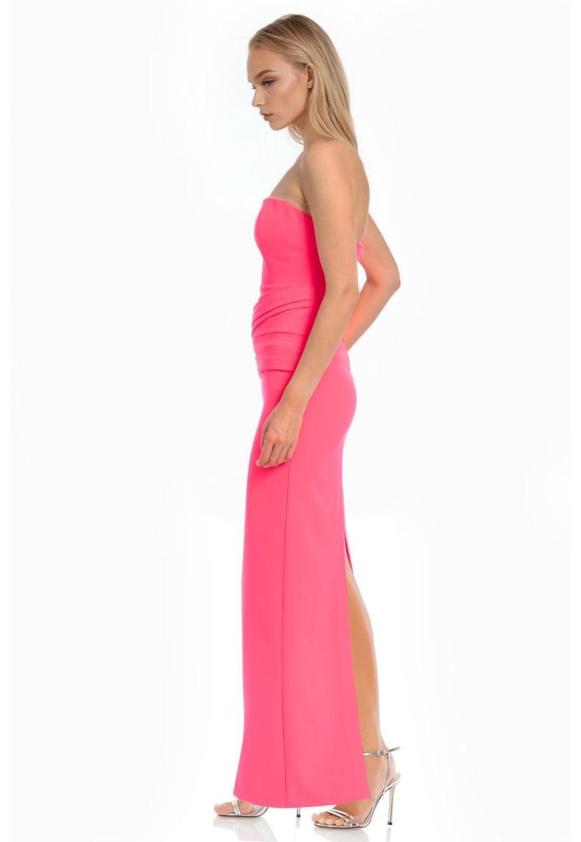 Hip Drape Strapless