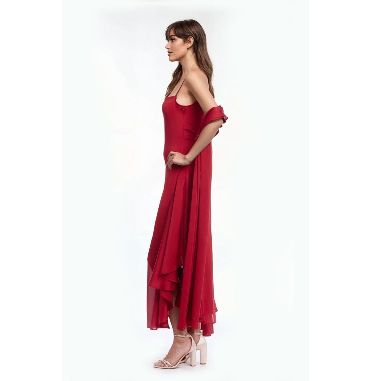 Tank Gown W Scarf