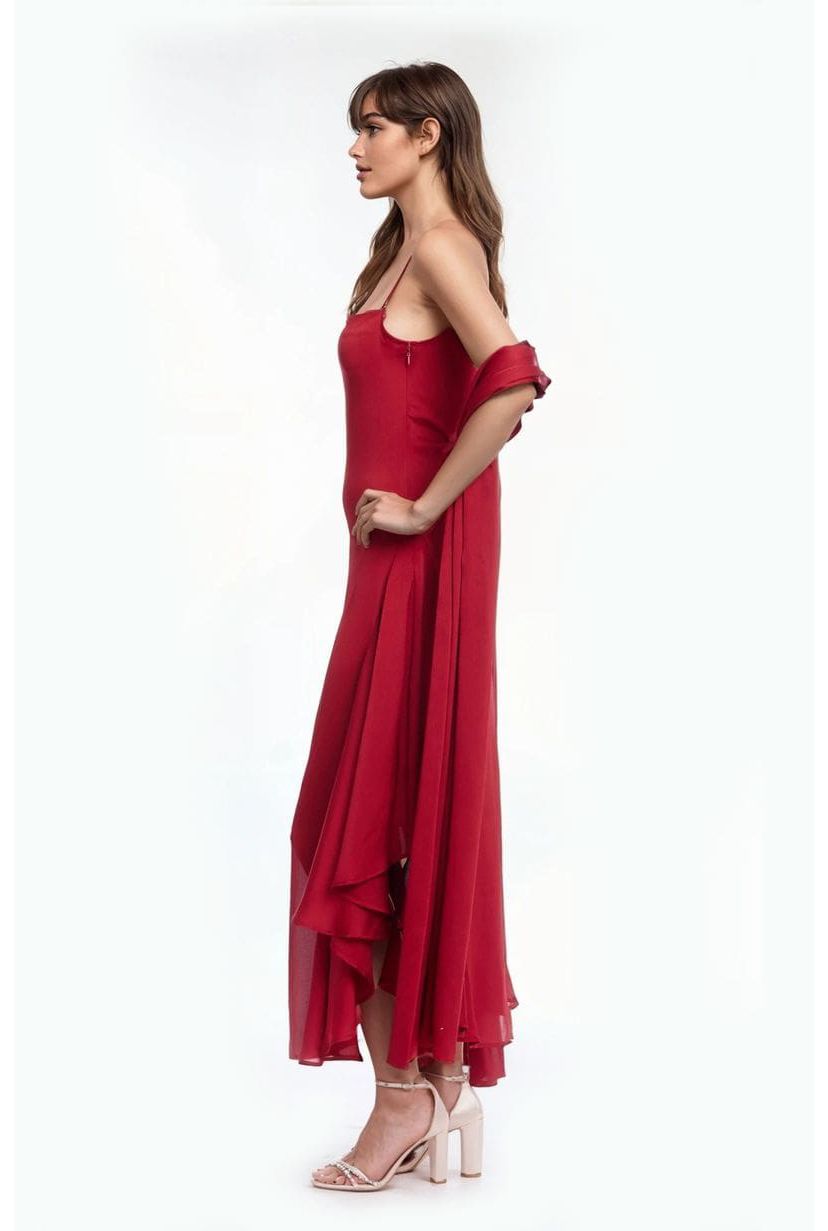 Tank Gown W Scarf