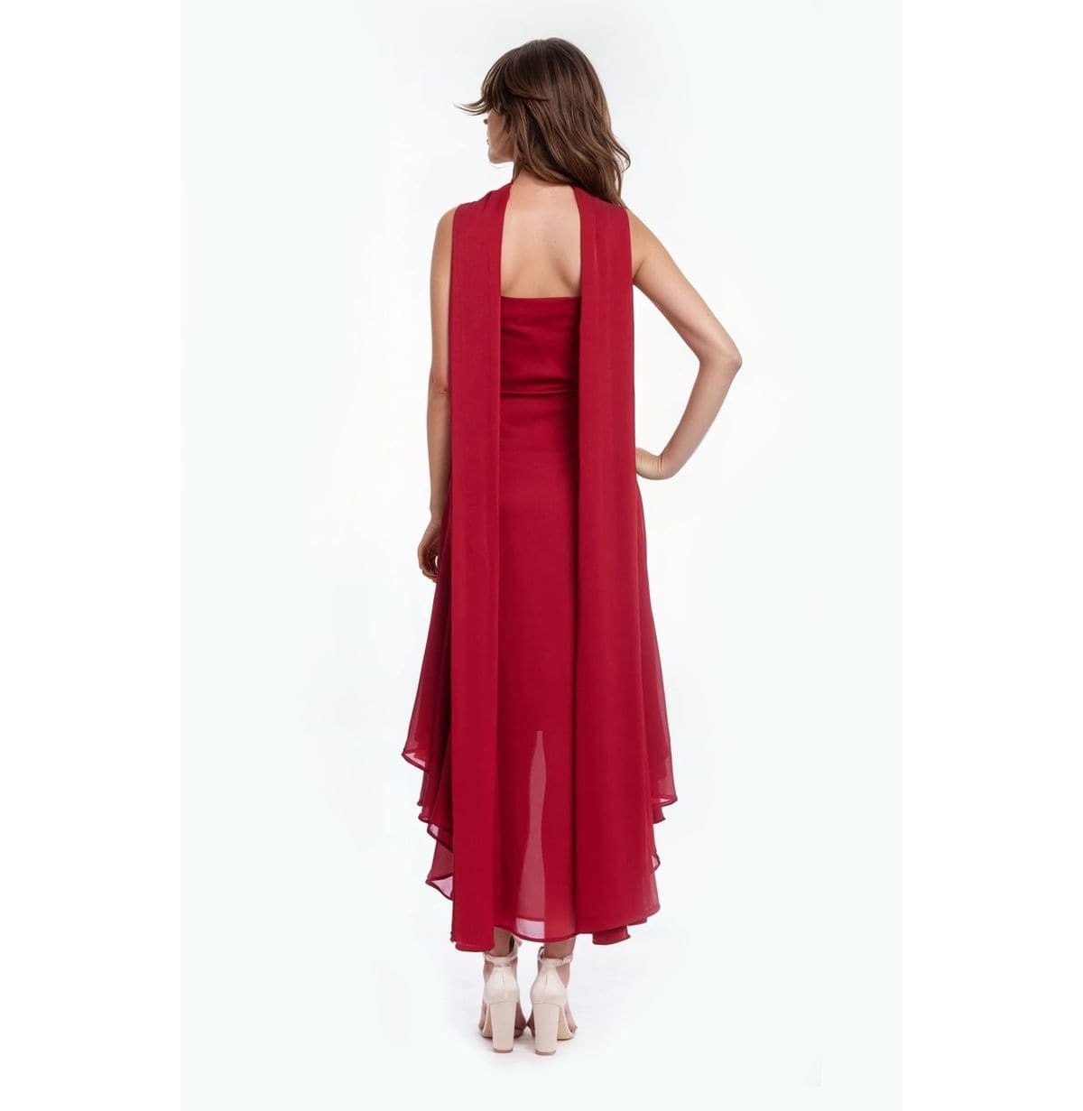 Tank Gown W Scarf