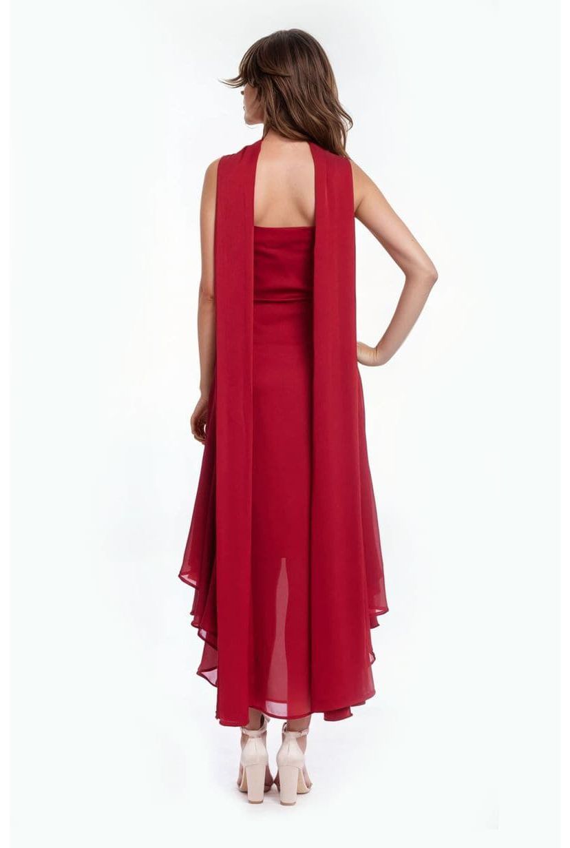 Tank Gown W Scarf