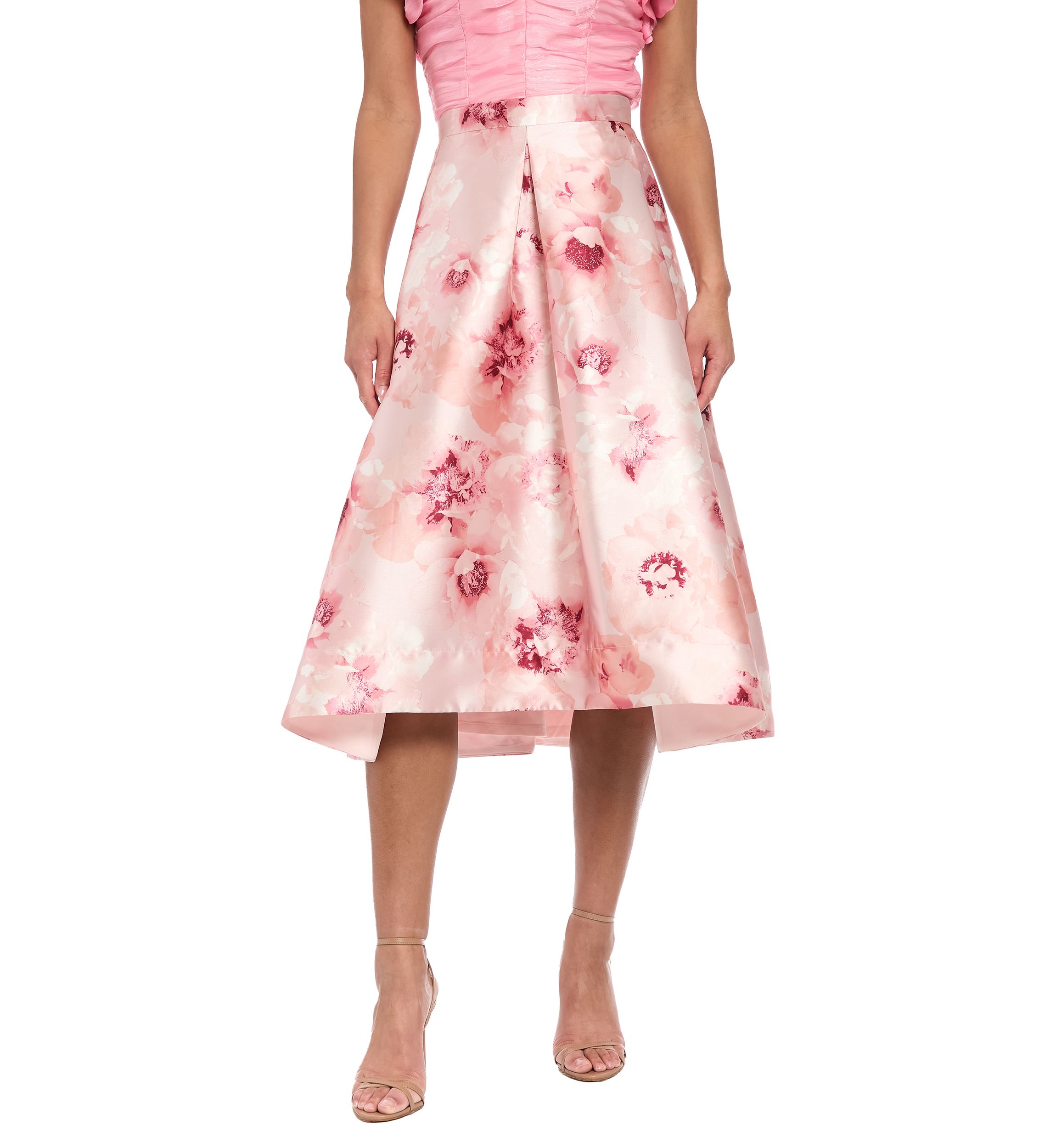Womens Floral Print Skirt 