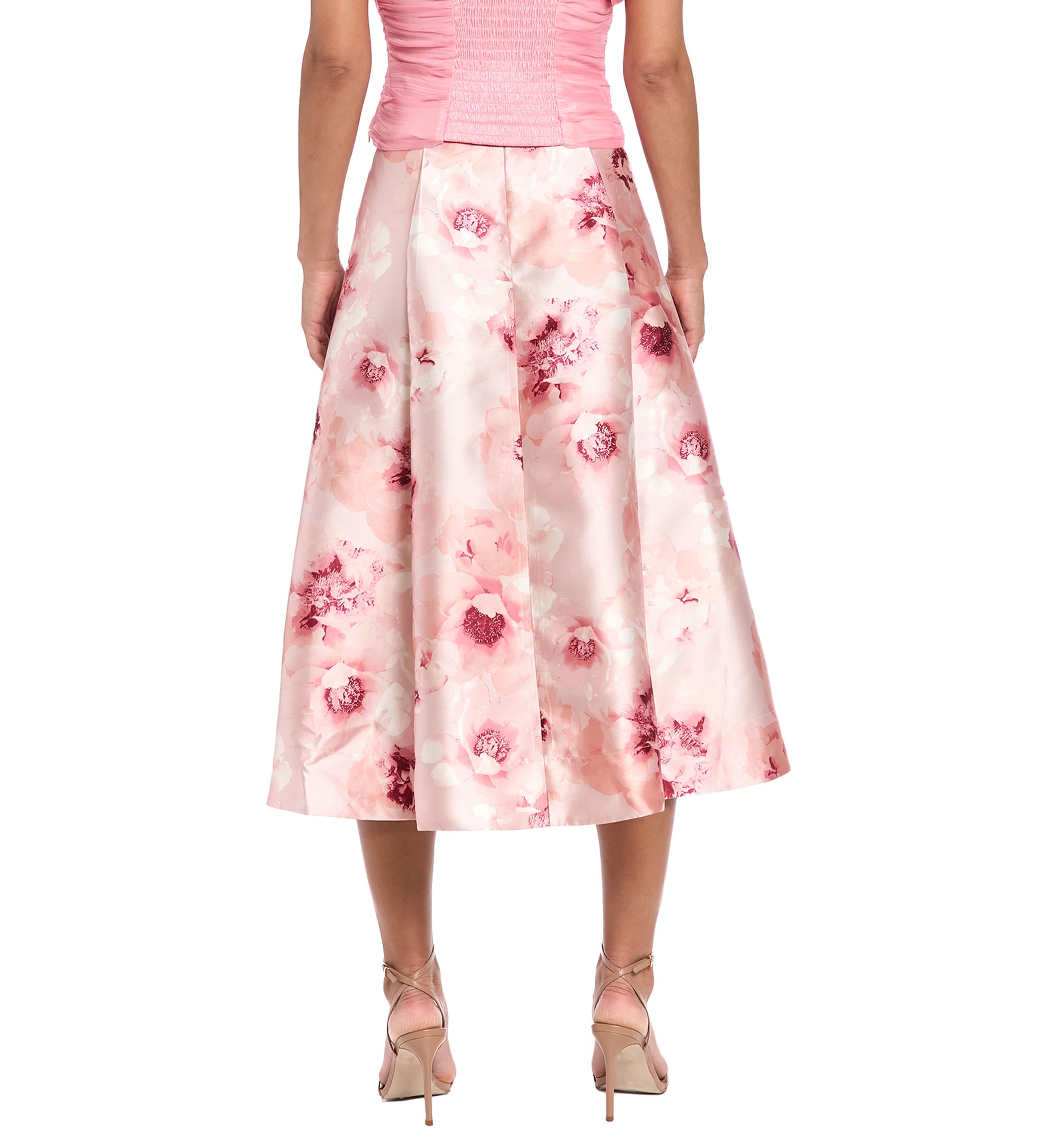 Womens Floral Print Skirt 