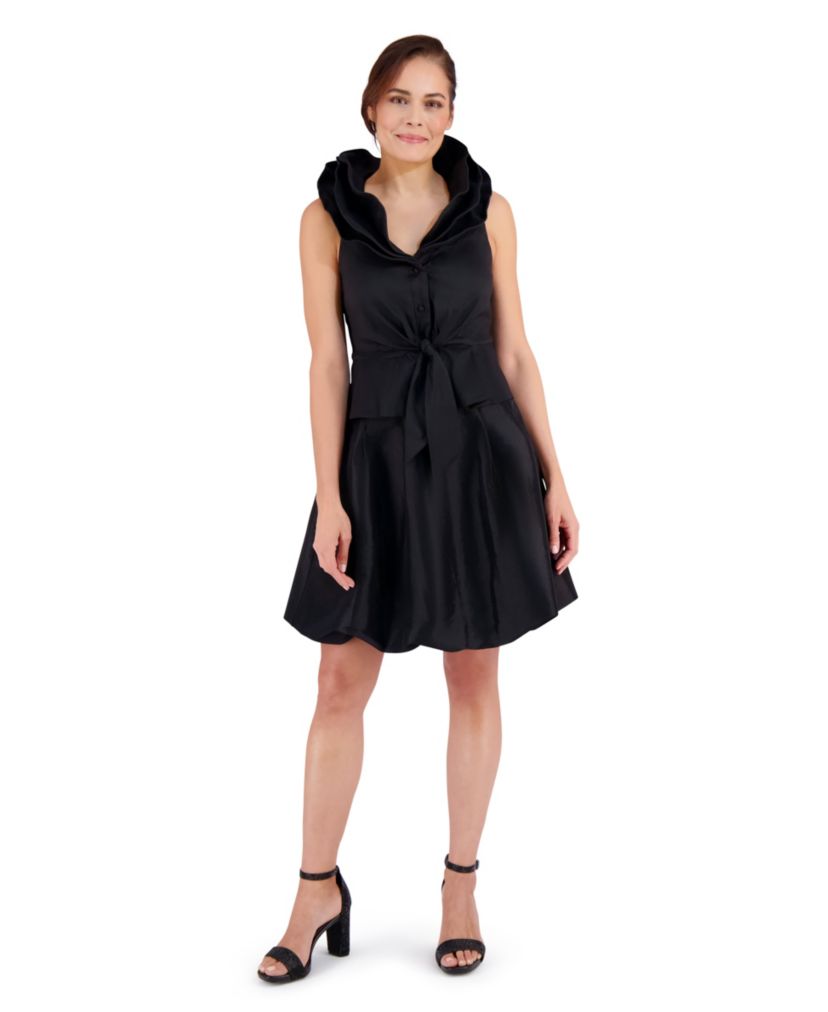Triple Collar Sleeveless Top