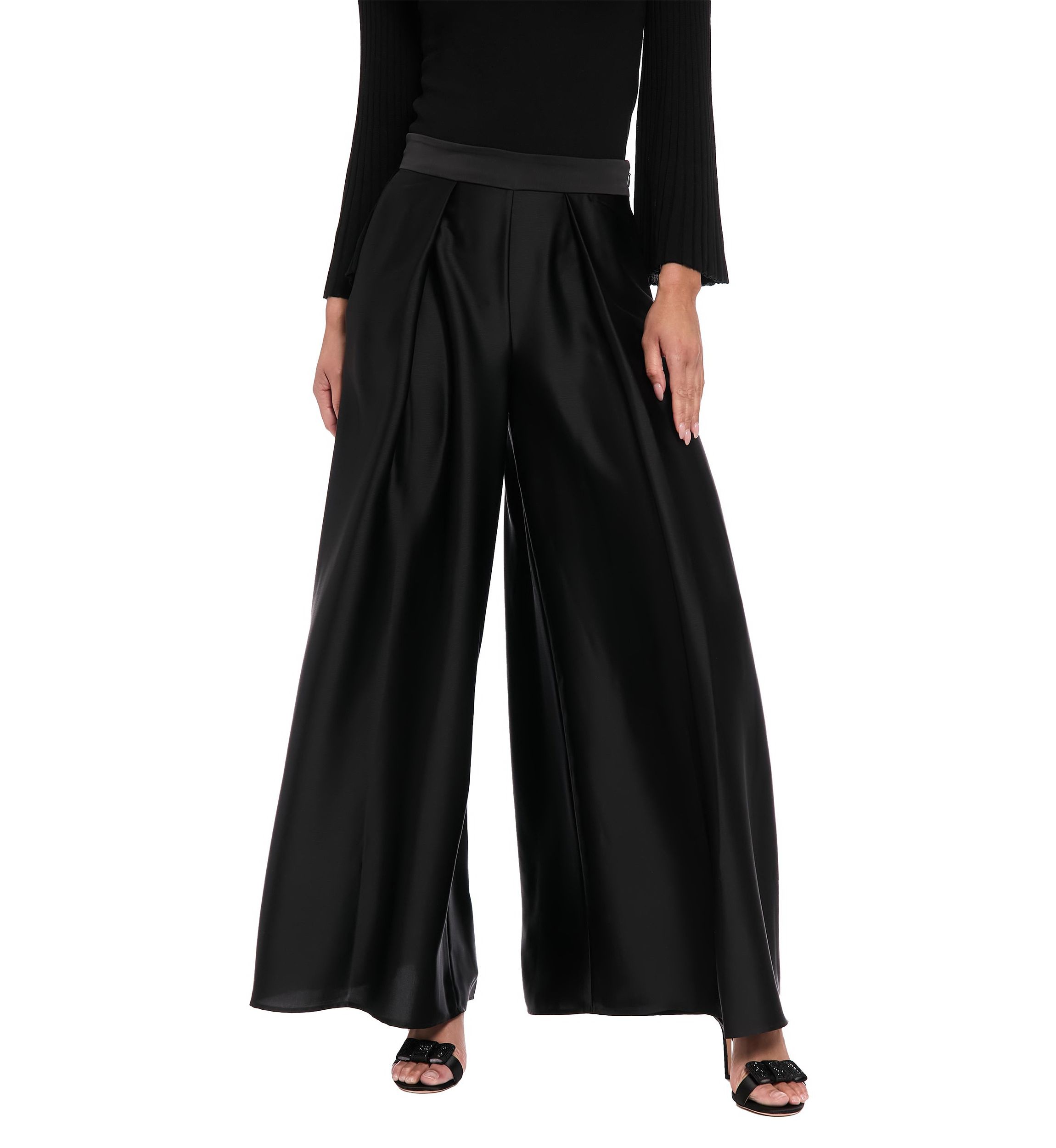 Womens Solid Pants