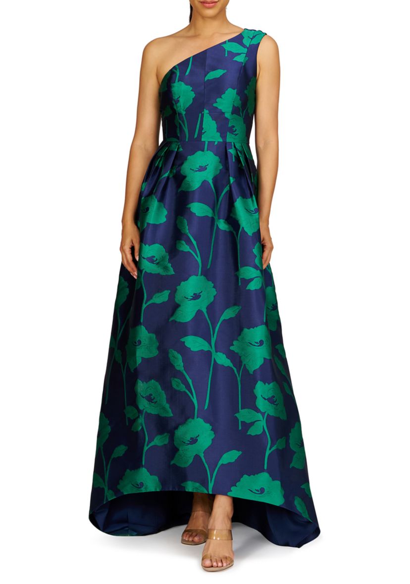 slim fit dress slacks Mariah Gown – Kay Unger main image 1