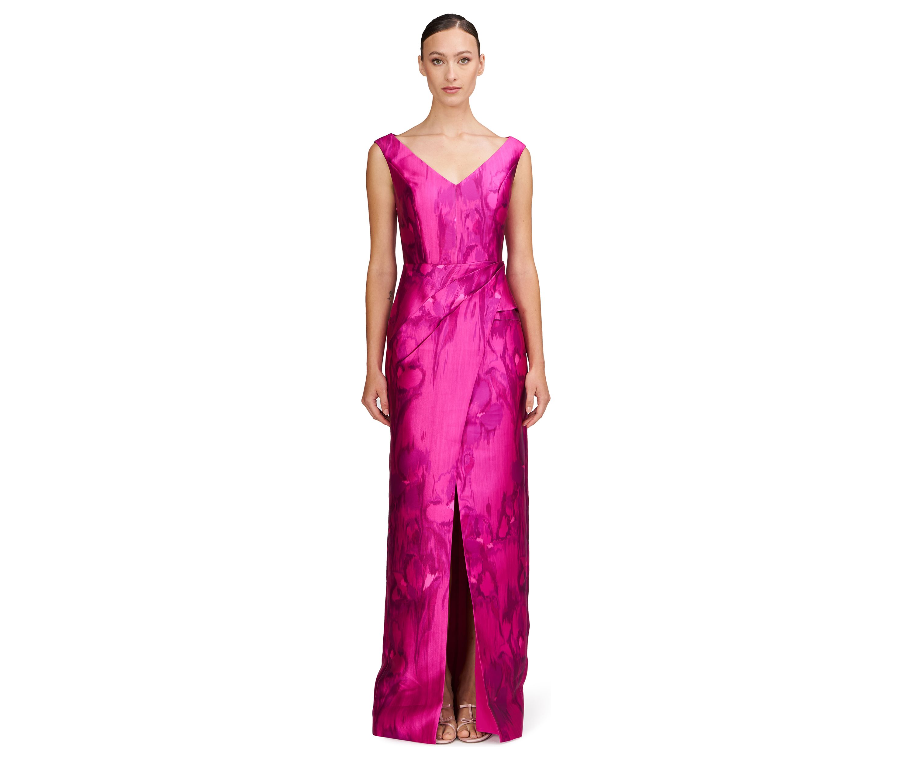 Womens Astrid Column Gown