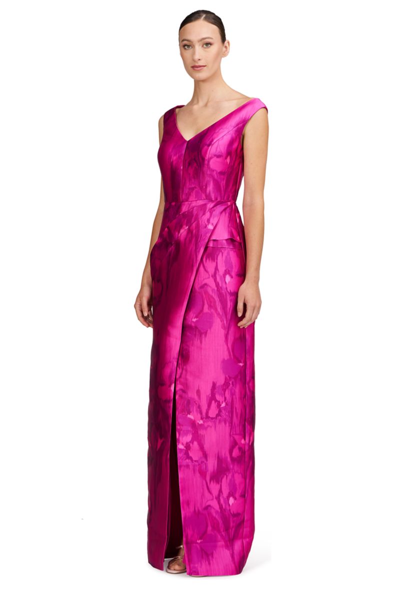 Womens Astrid Column Gown