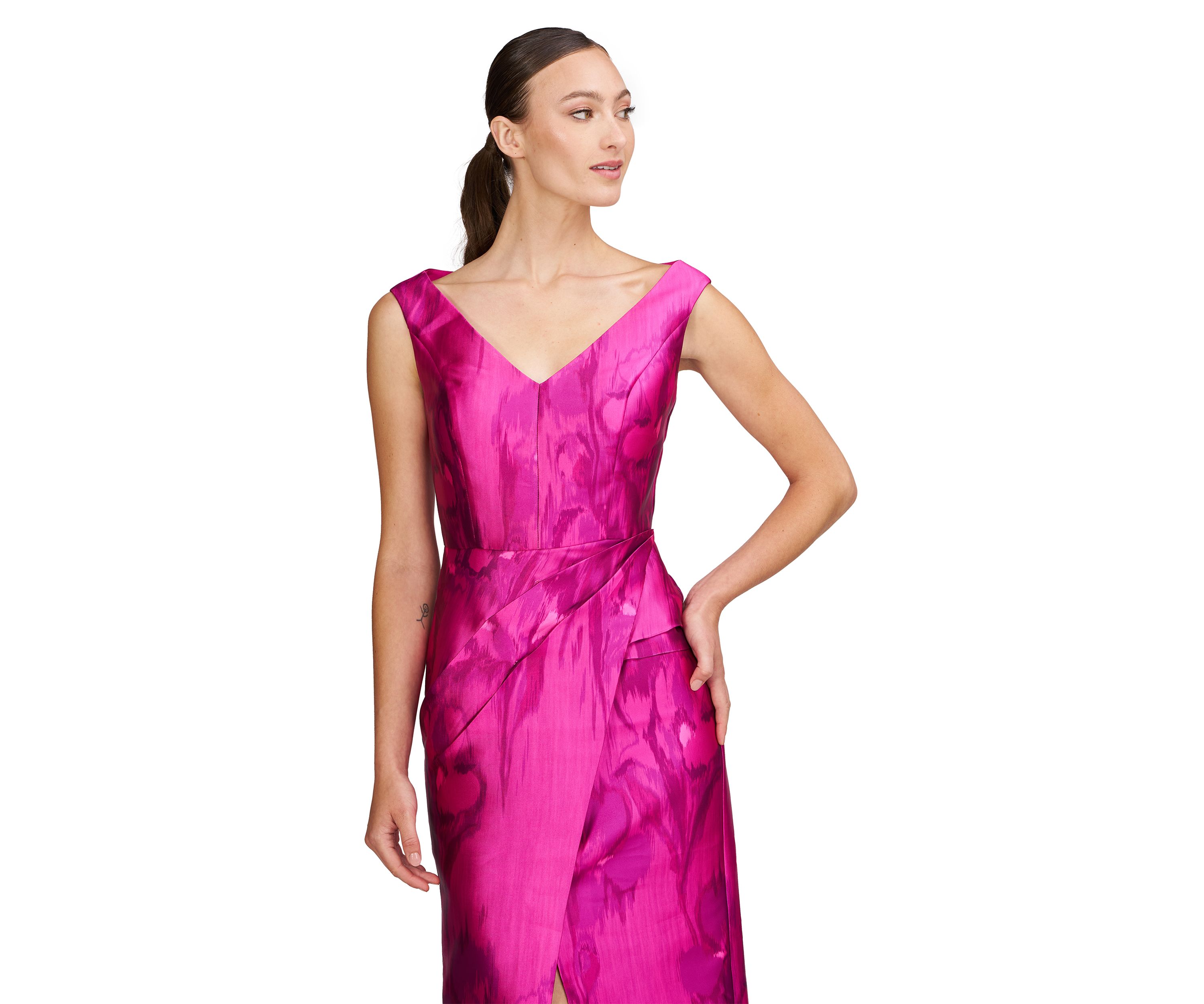 Womens Astrid Column Gown