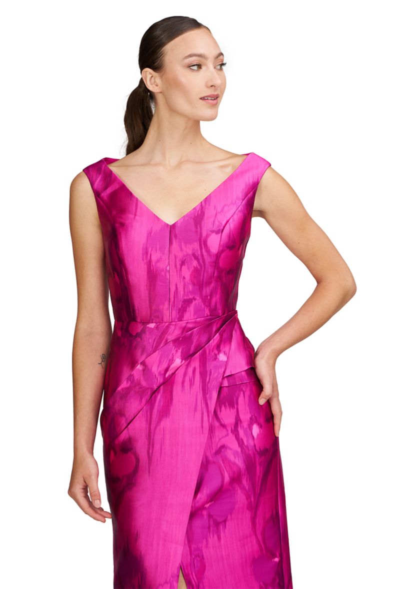 Womens Astrid Column Gown