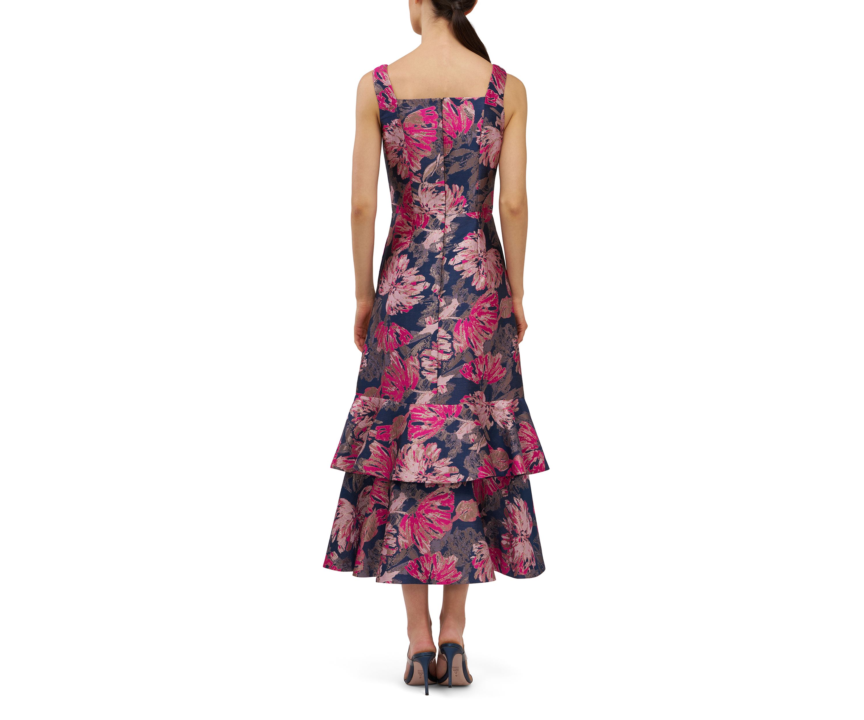 Womens Paige Tea Length Dress